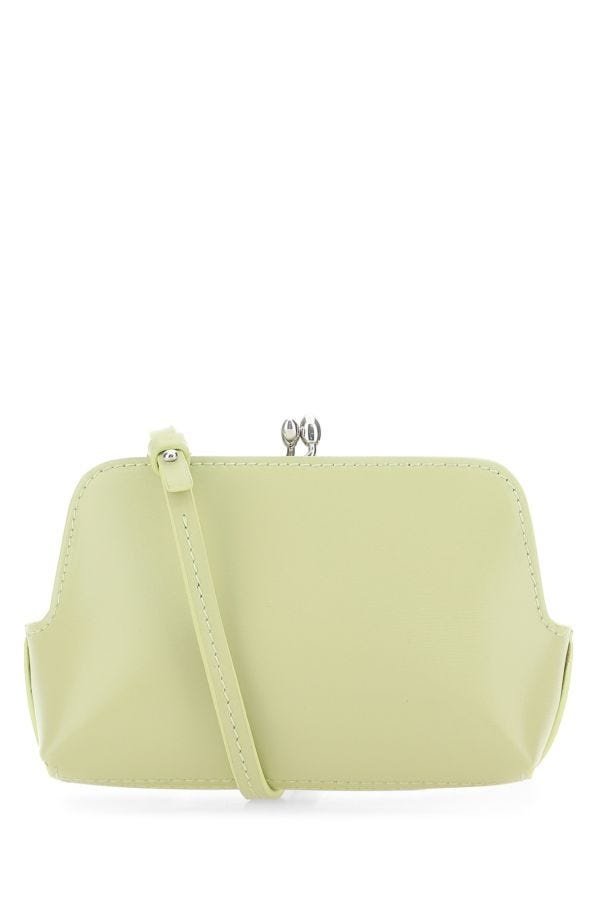 トートバッグ Jil Sander Pastel green leather micro Goji crossbody bag Jil Sander Pastel Green Leather Micro Goji Crossbody Bag