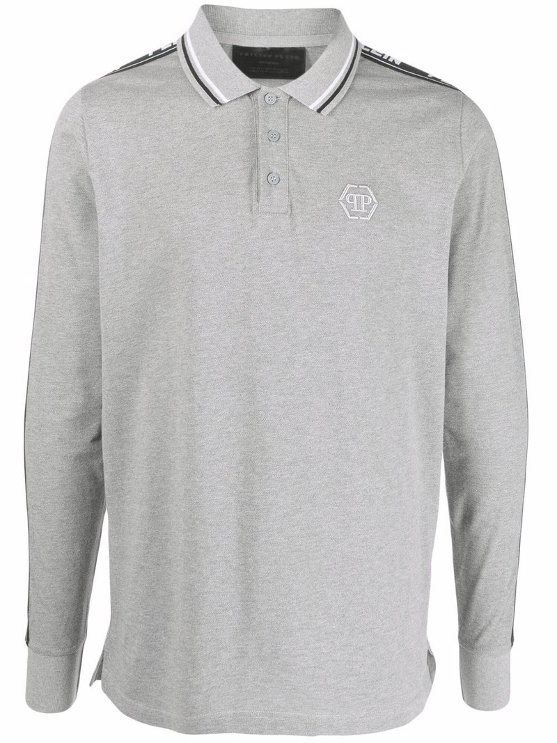 logo embroidered polo shirt 1