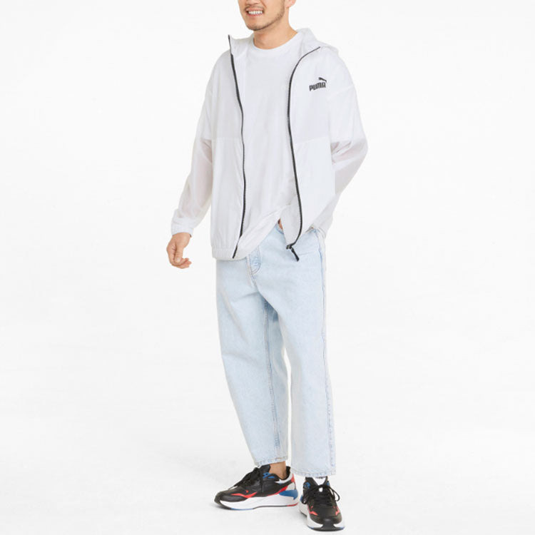 PUMA Packable Windbreaker 'White' 849444-02 - 3