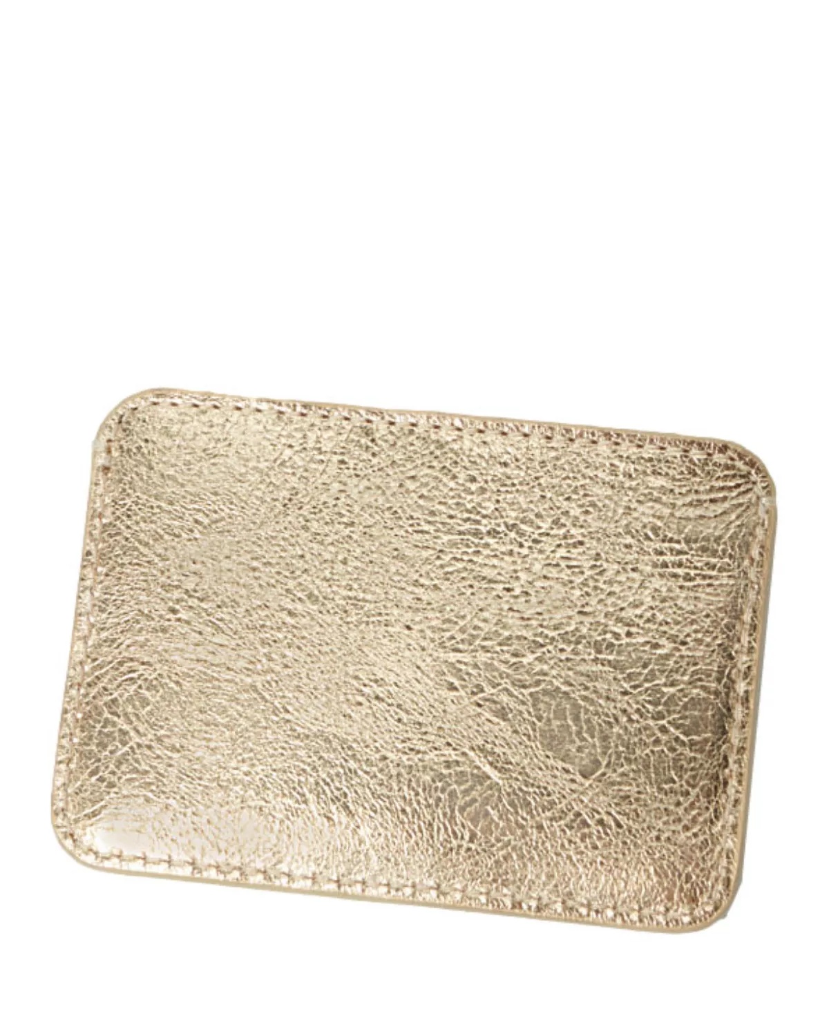 Sima Metallic Leather Card Holder - 4