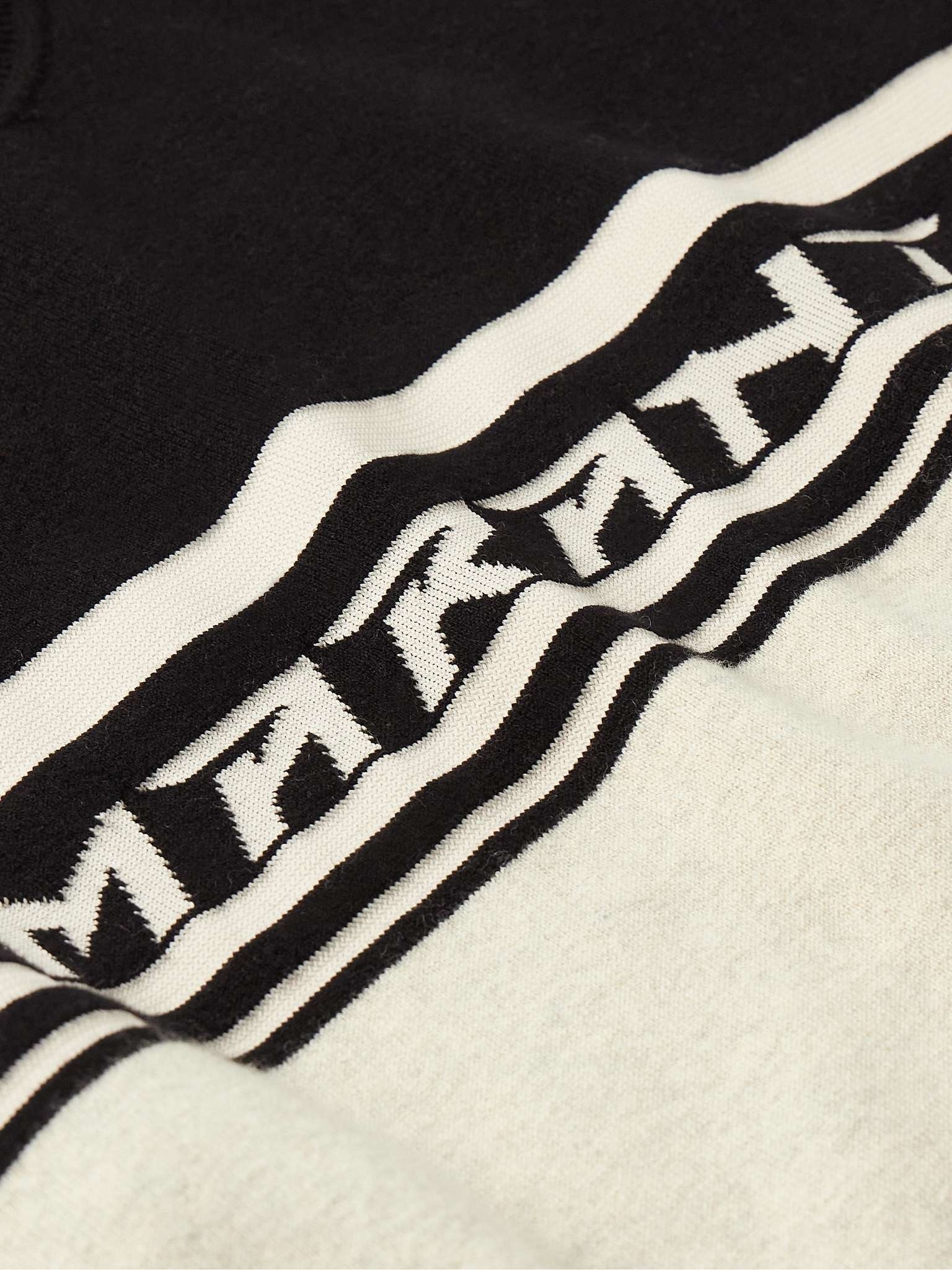 Colby Colour-Block Intarsia-Knit Sweater - 5