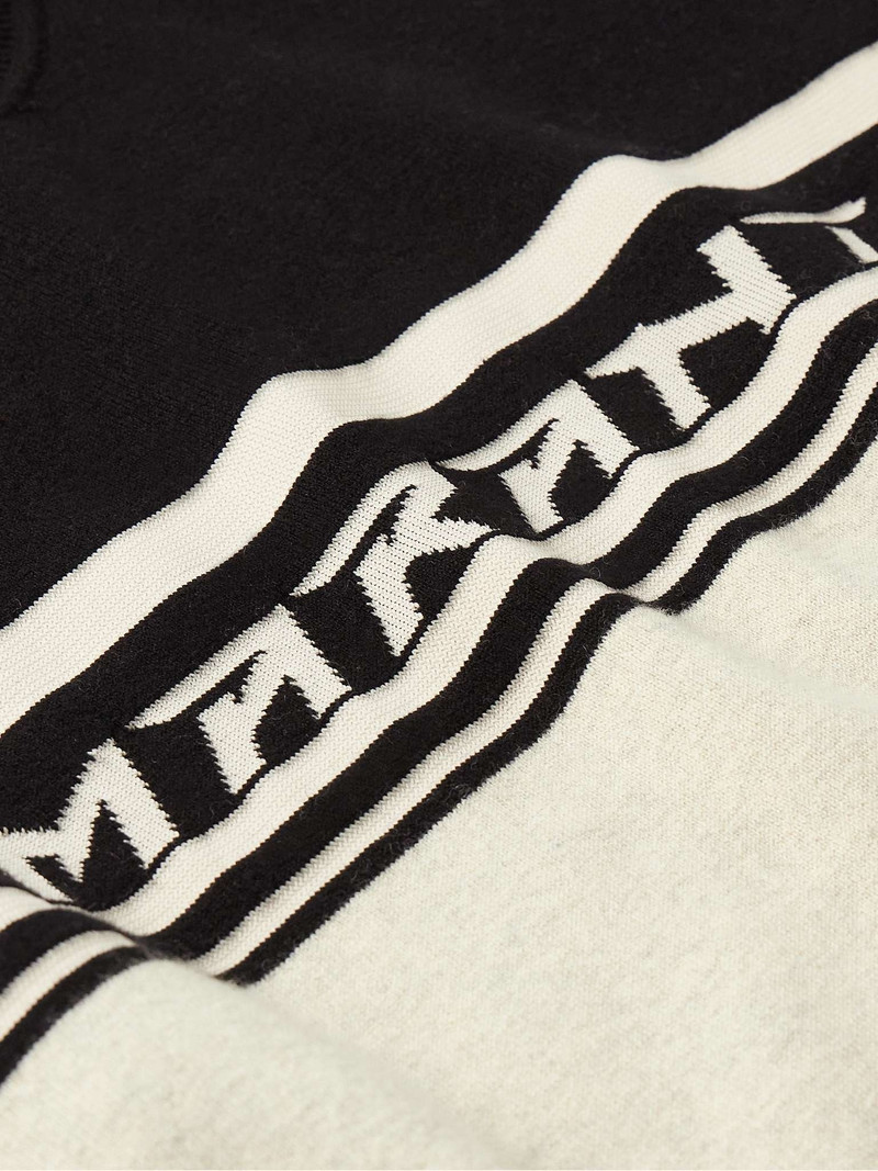 Colby Colour-Block Intarsia-Knit Sweater 5