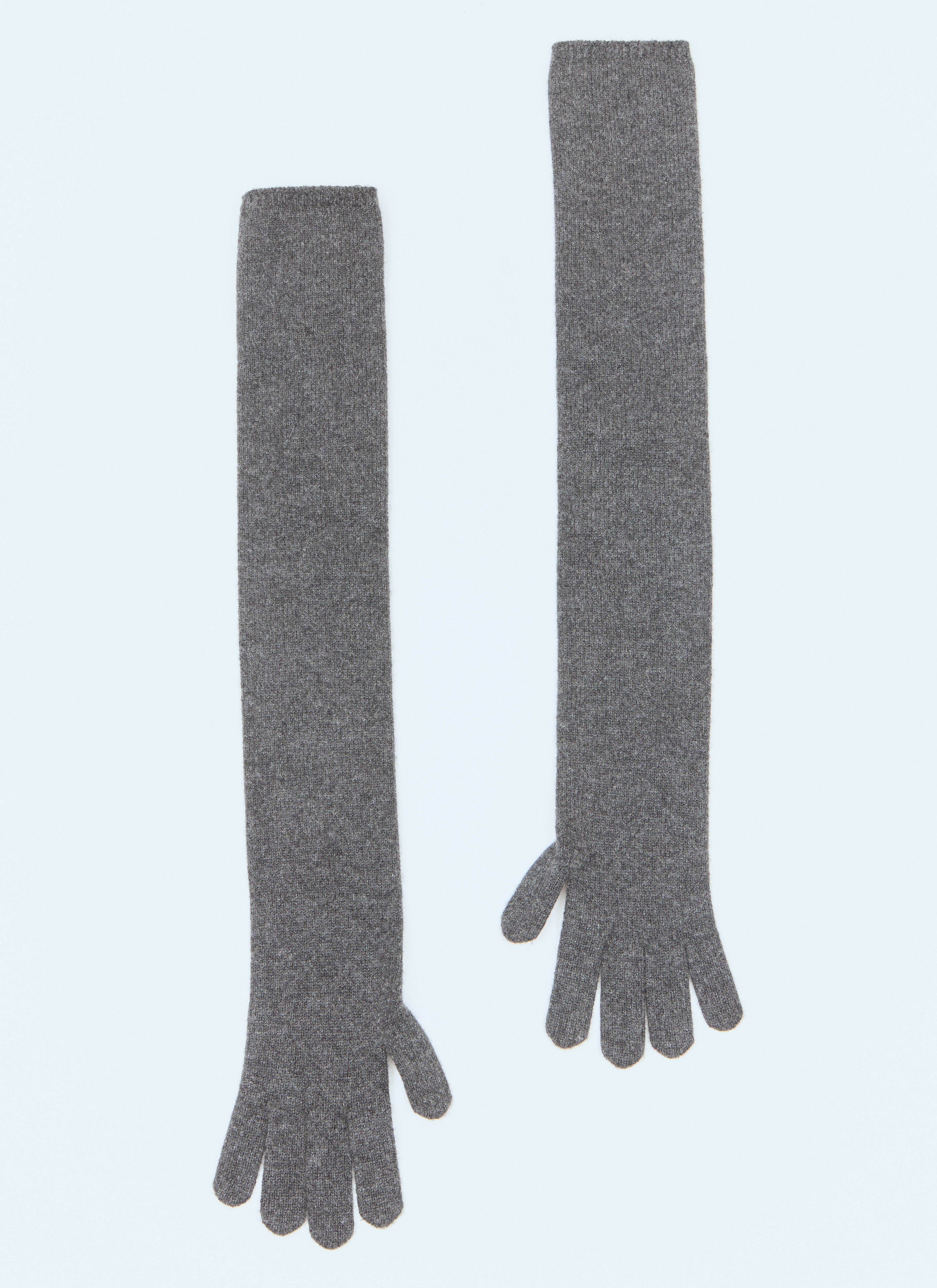 アクセサリーその他 MAX MARA TIMOR CASHMERE LONG GLOVES Max Mara Black Timor Long Gloves | italist