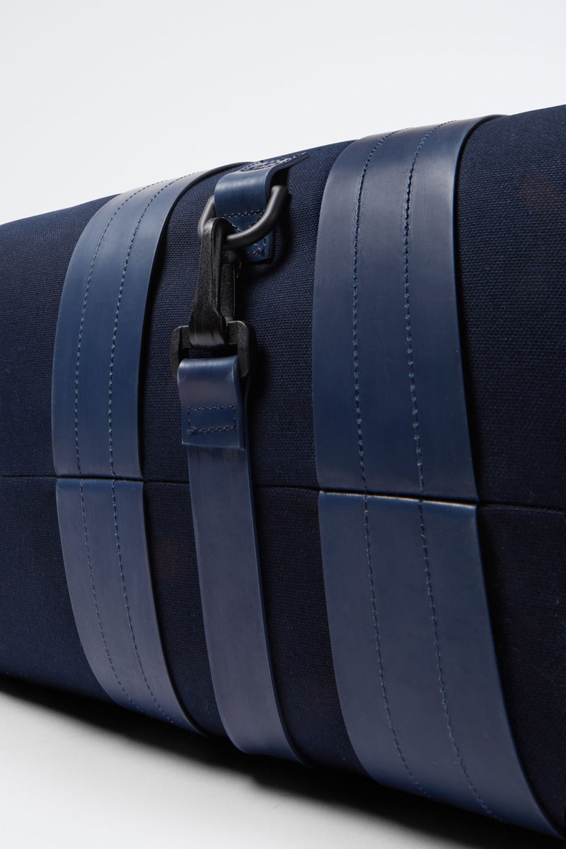 BLUE PARALLELEPIPEDO MESSENGER BAG 3