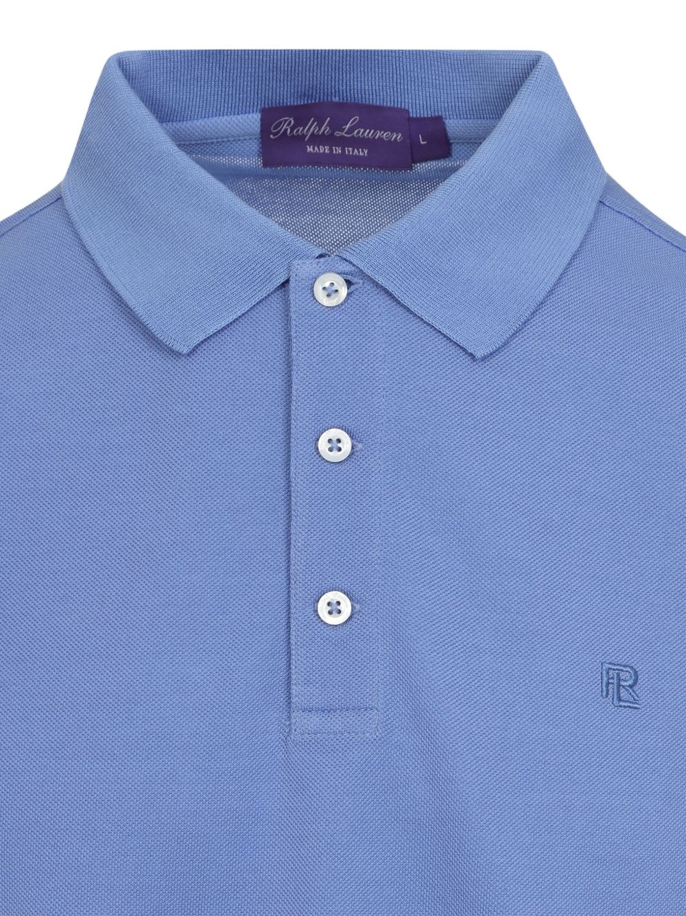embroidered cotton polo shirt - 3