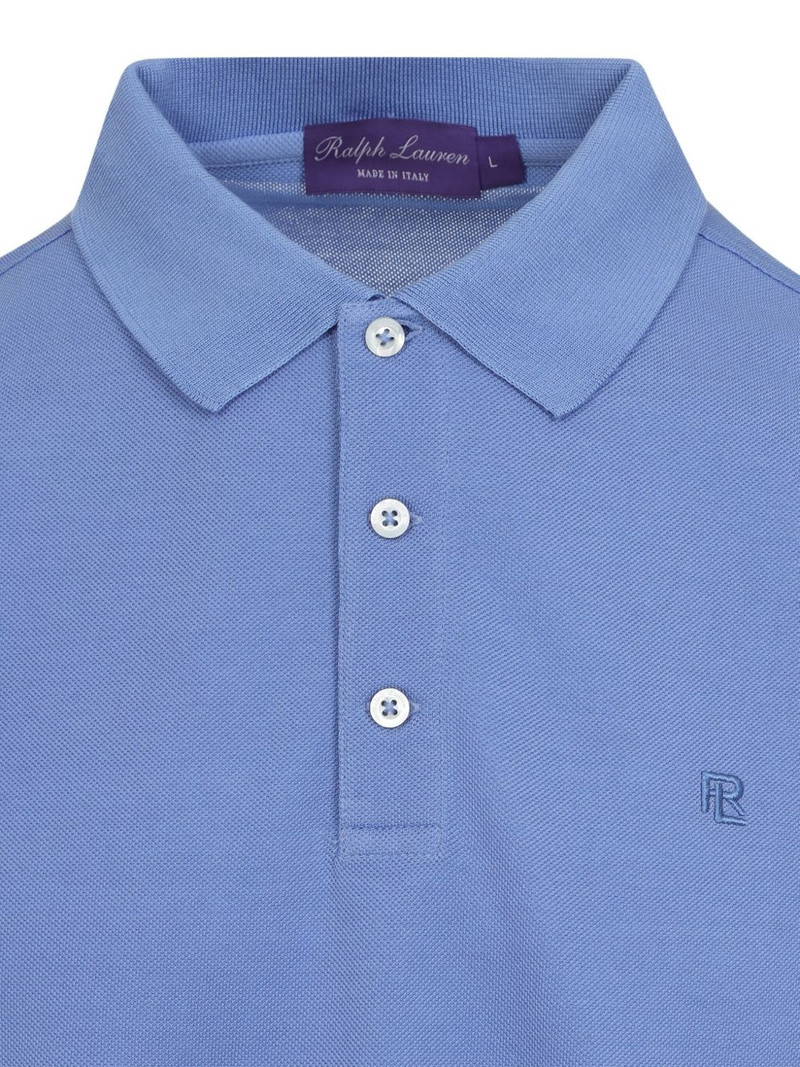embroidered cotton polo shirt 3