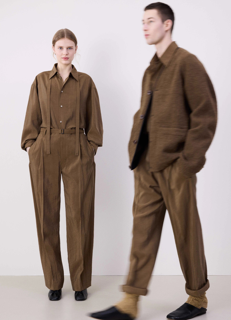 BELTED RELAXED PANTS 1