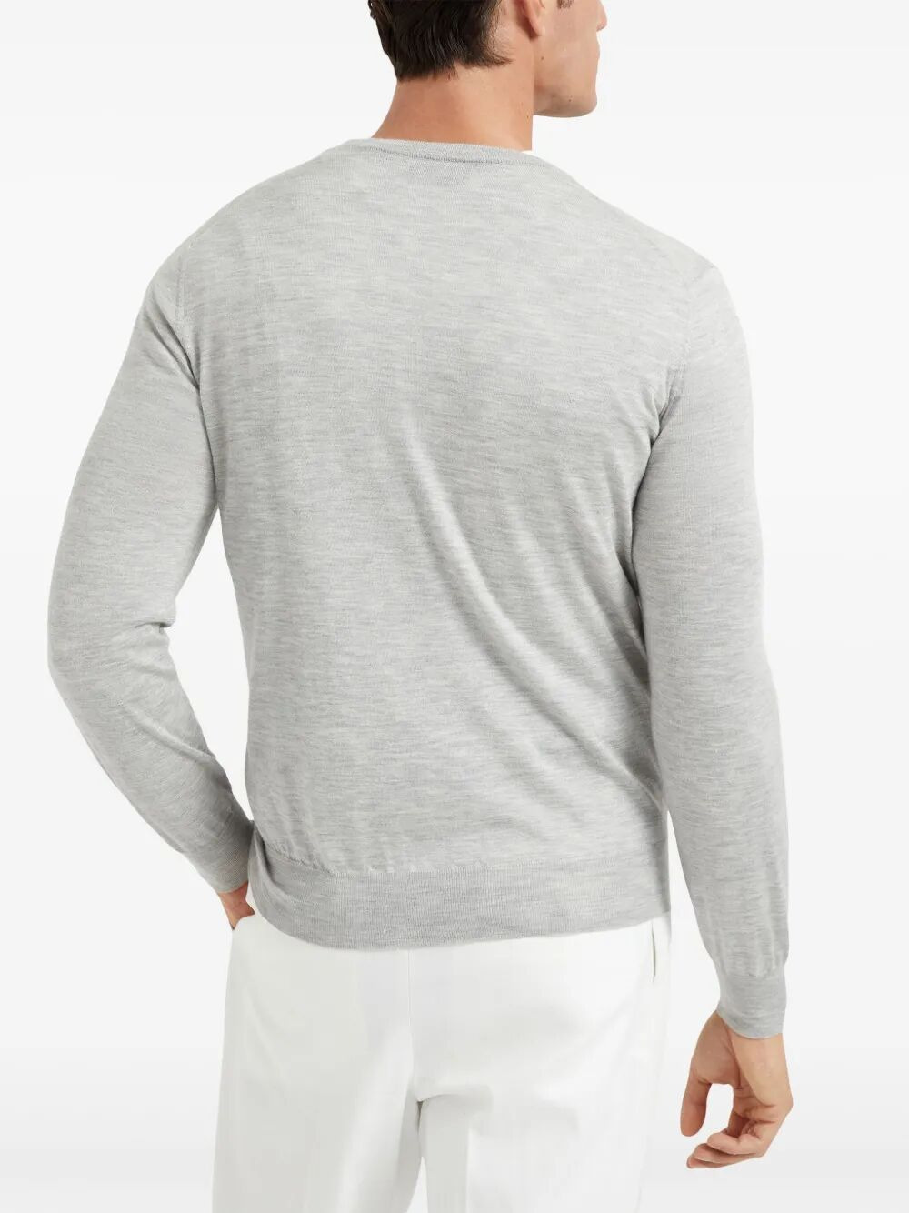 Brunello Cucinelli Men Round Neck Sweater - 12