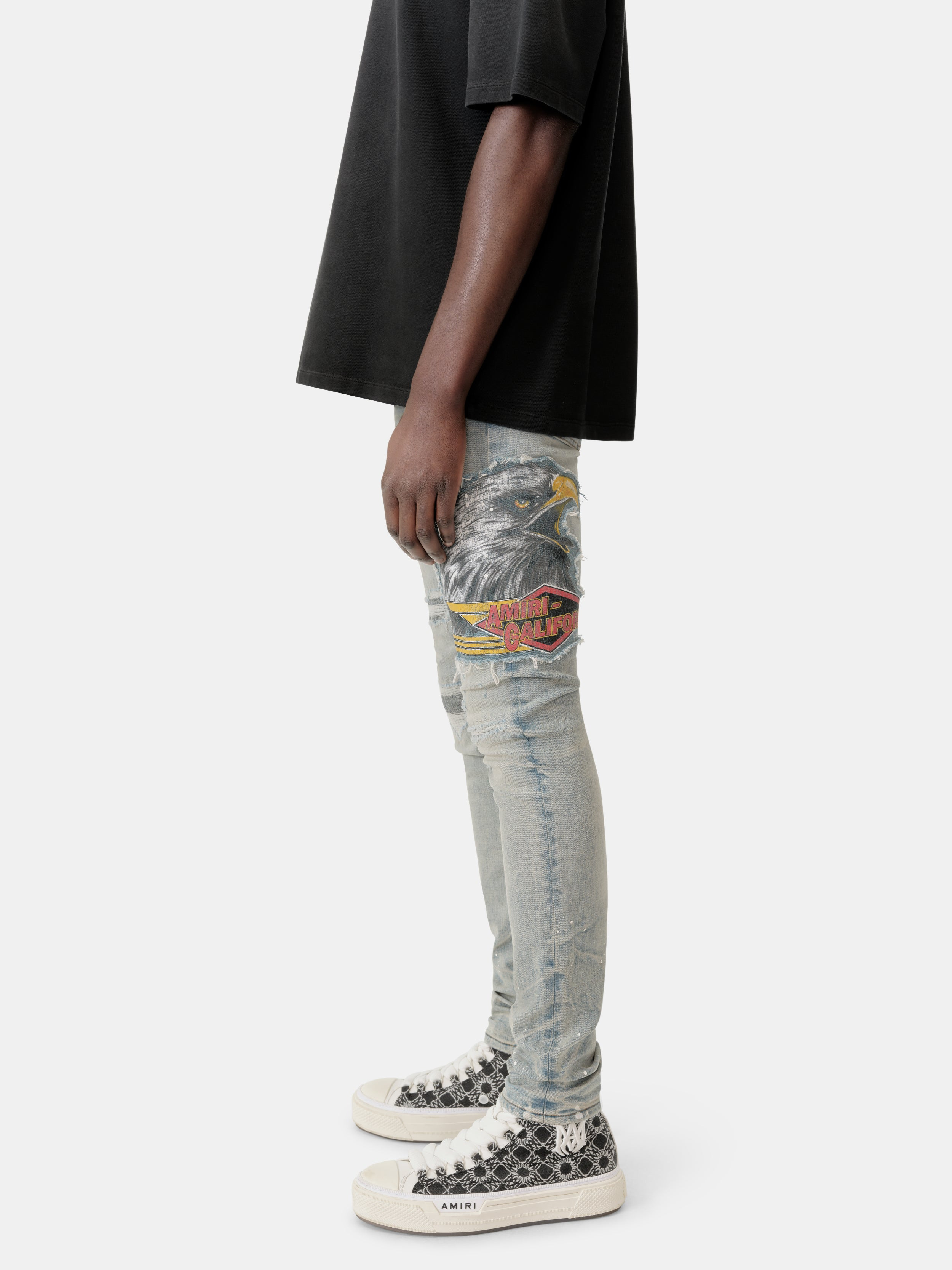 AMIRI EAGLE THRASHER JEAN - 5