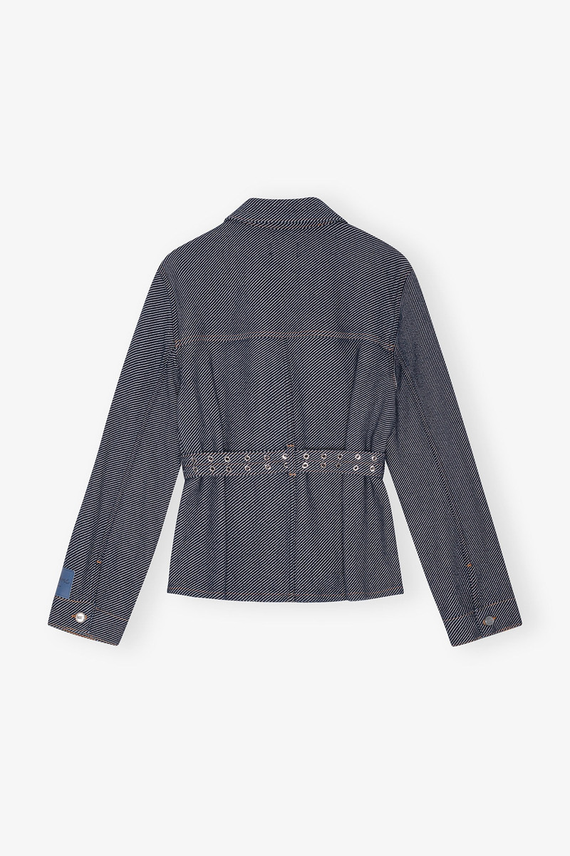 BLUE HEAVY TWILL DENIM SHORT 재킷 7