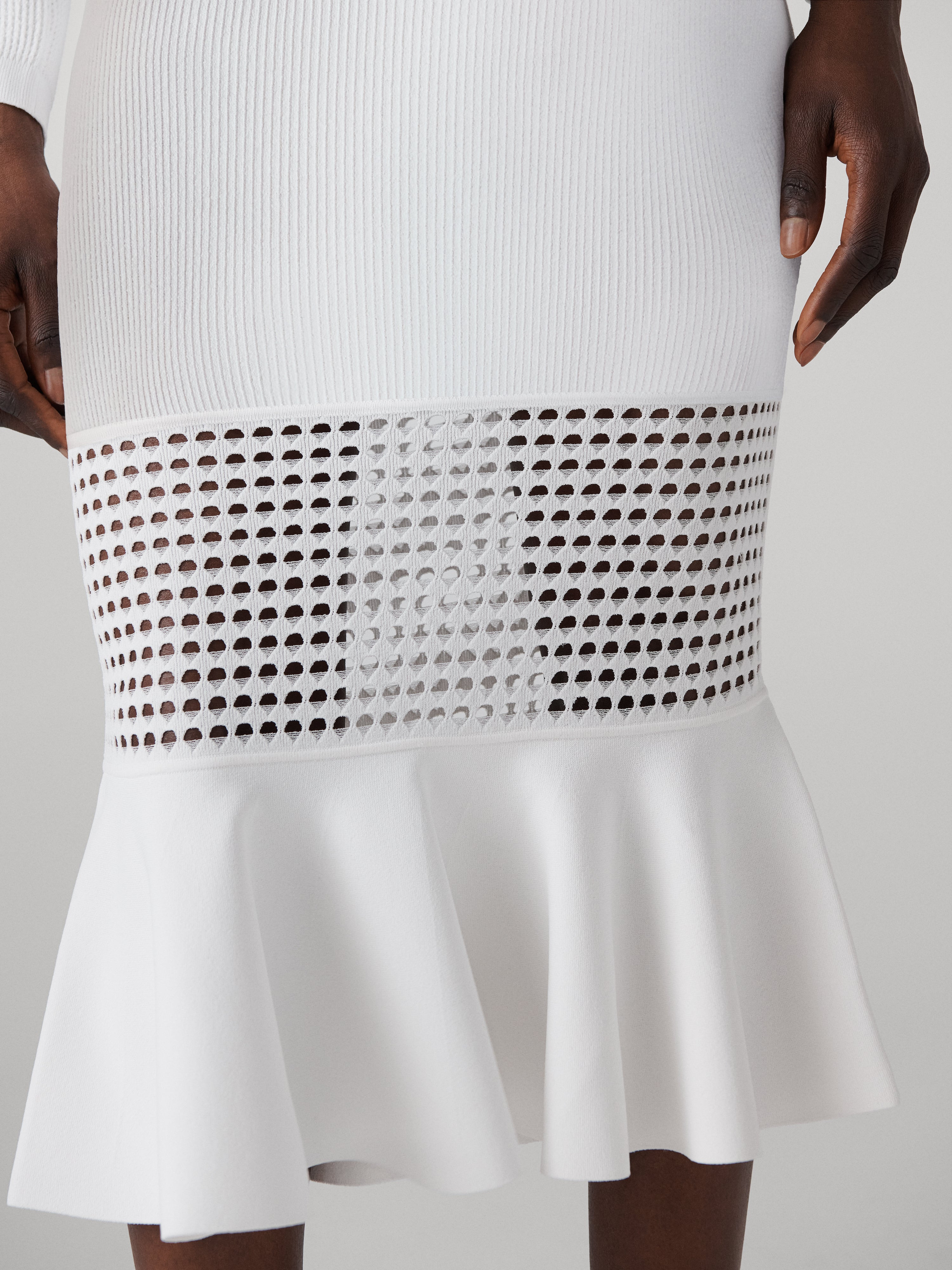 Georgia Eyelet Knit Skirt - 4