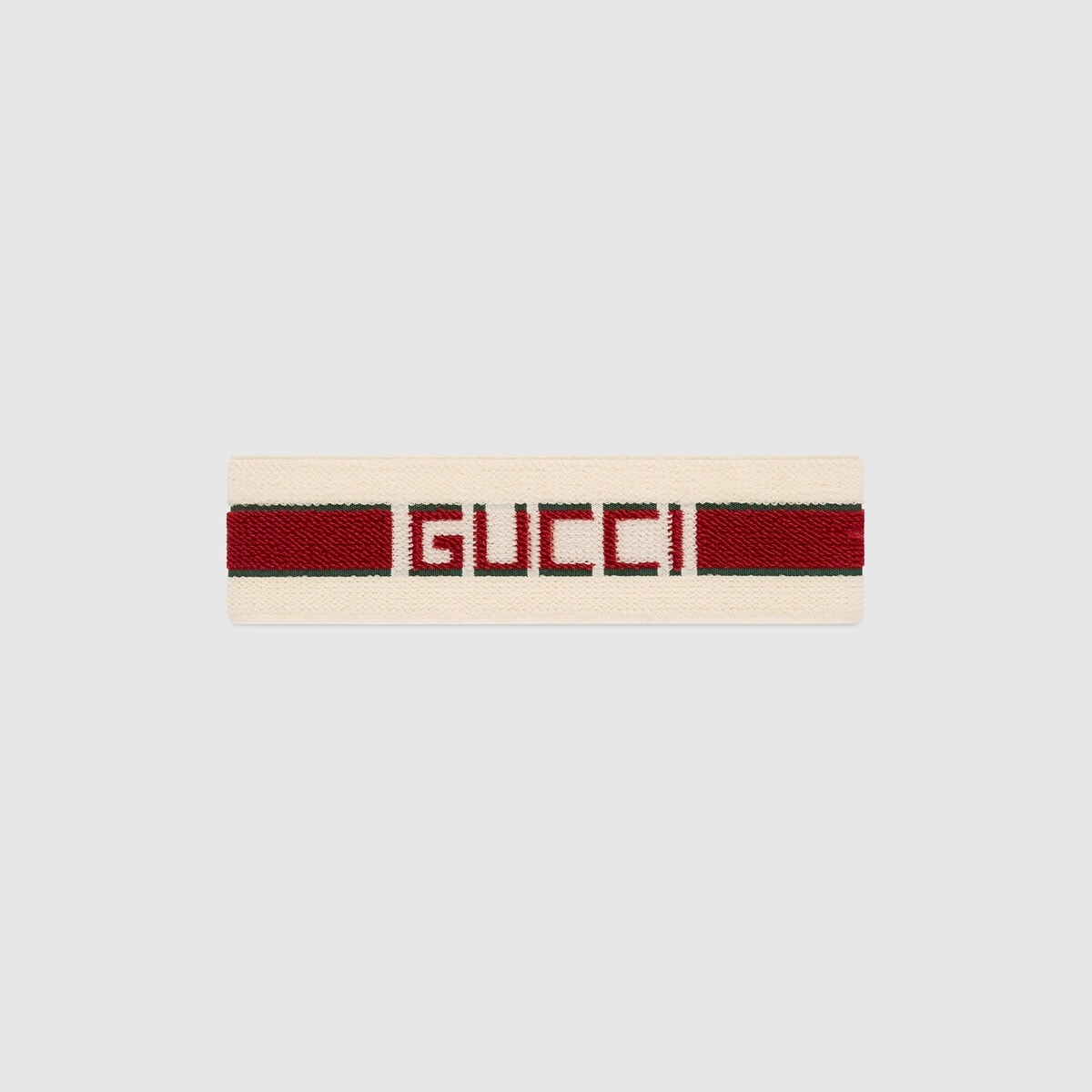 Elastic Gucci stripe headband - 1