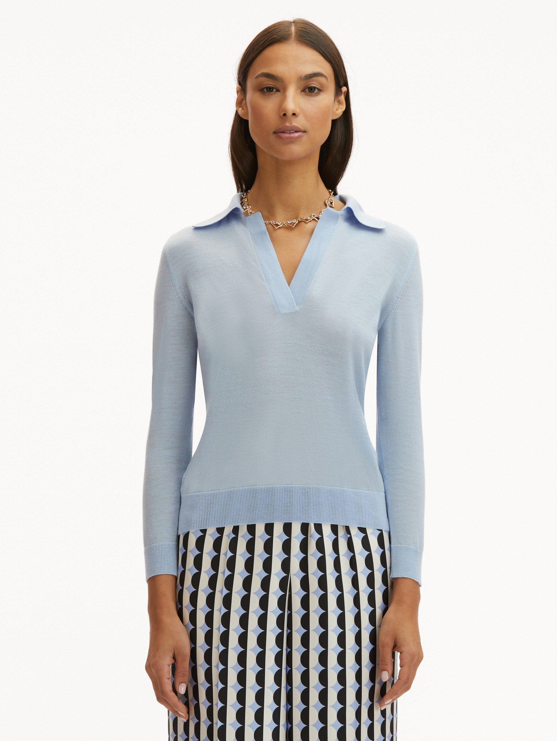 POLO COLLARED PULLOVER - 2