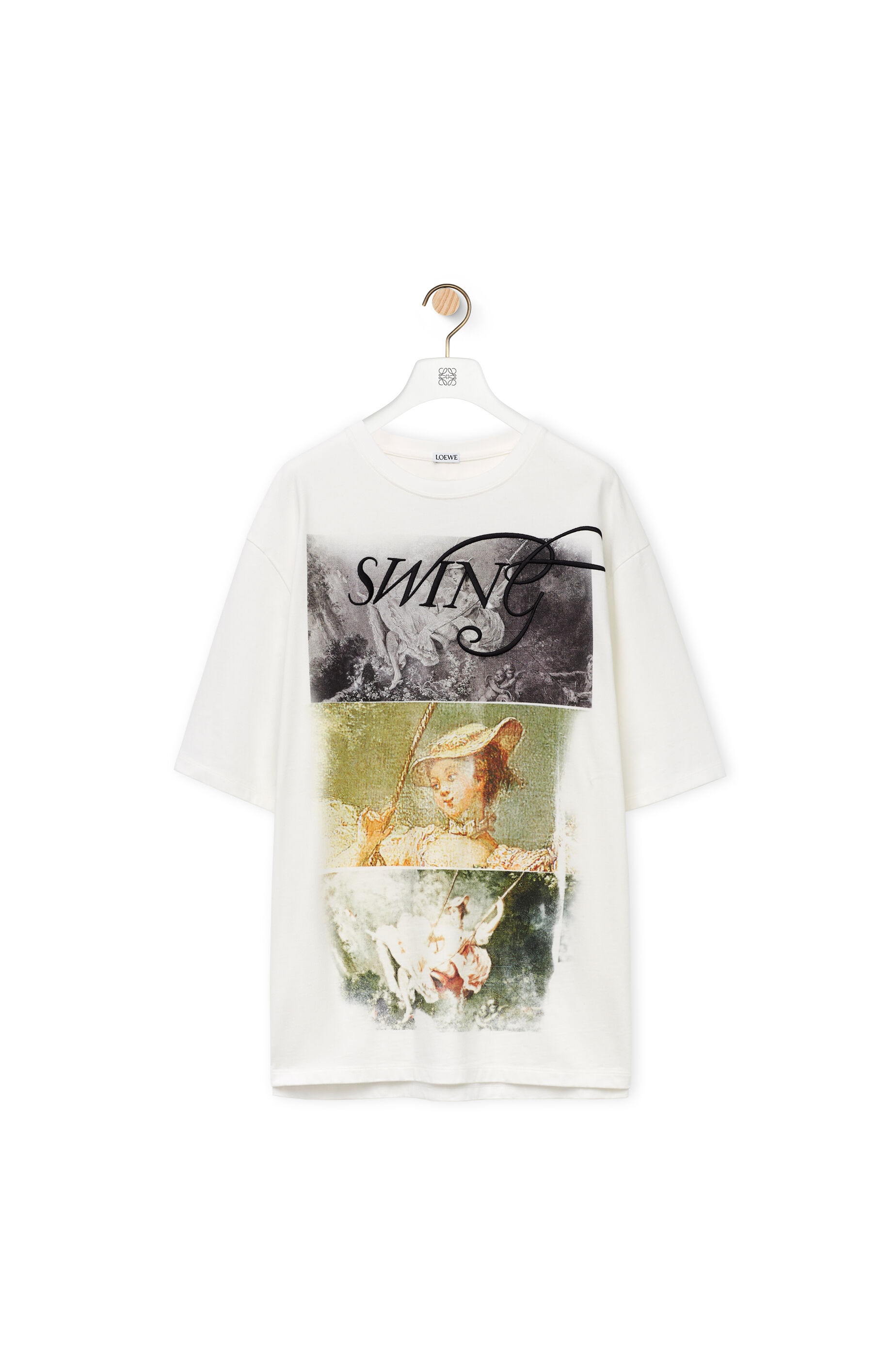 Loose fit T-shirt in cotton - 1