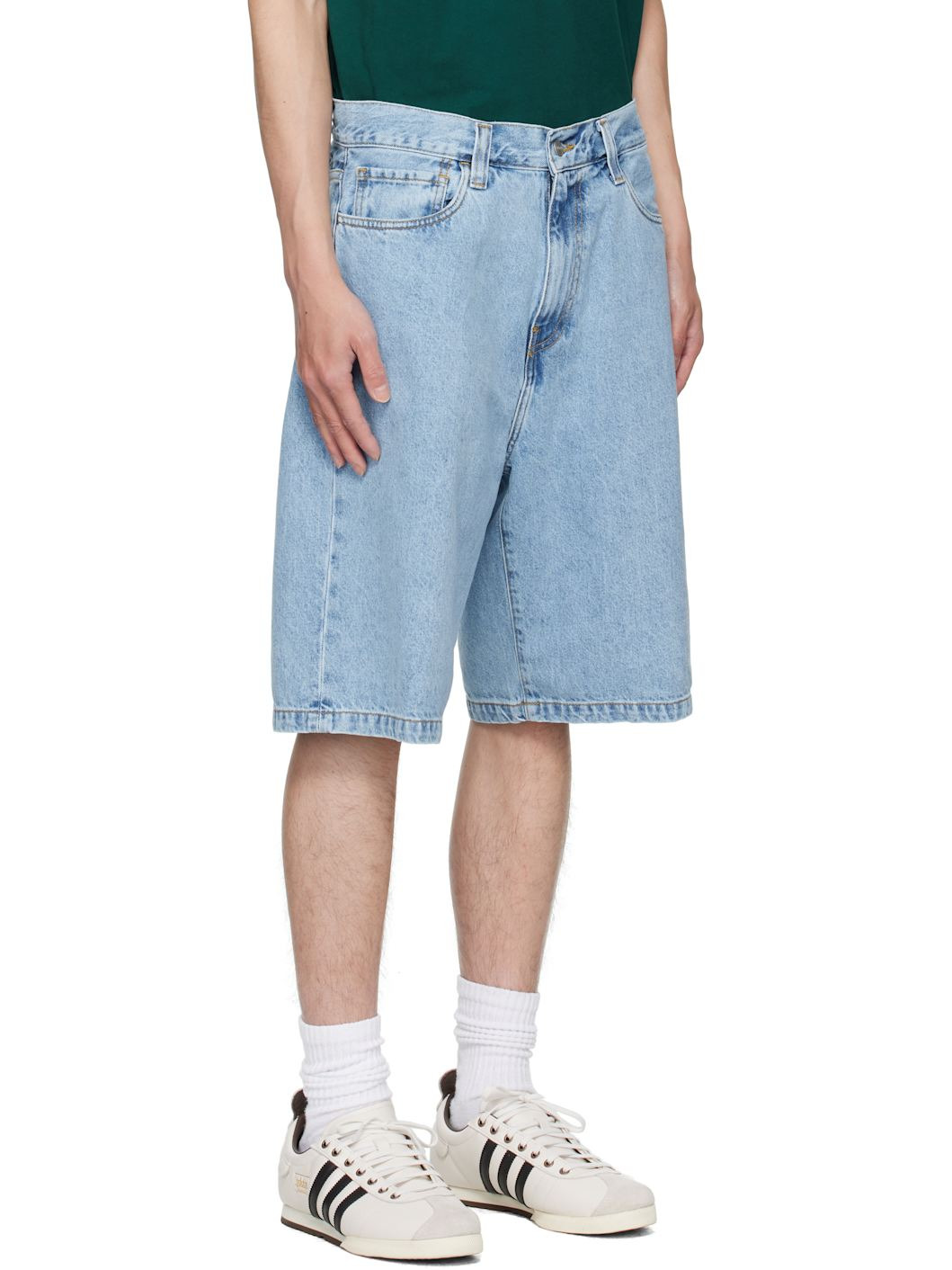 Blue Landon Denim Shorts - 2