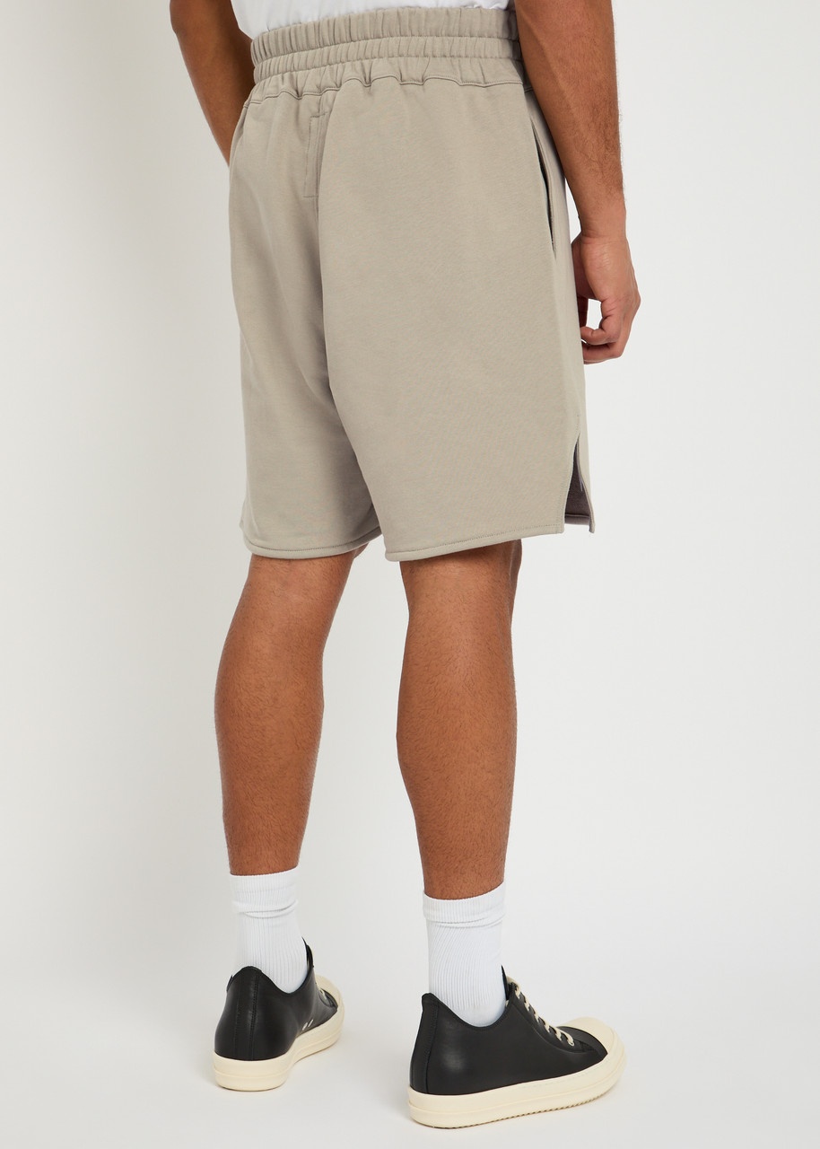 Rick Owens X Champion Logo-embroidered Cotton Shorts - 3