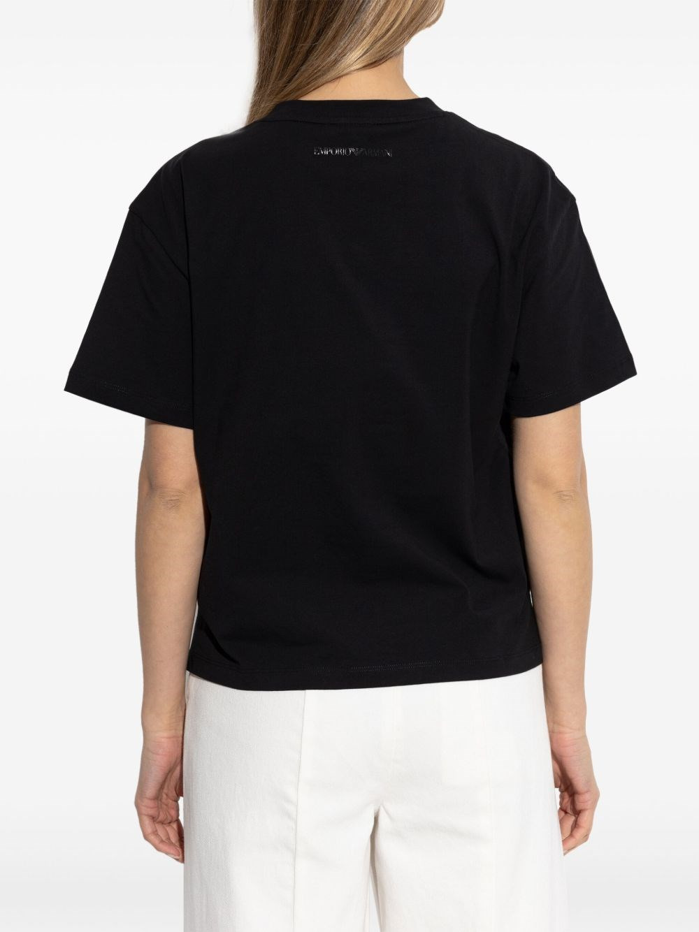 Logo cotton t-shirt - 4