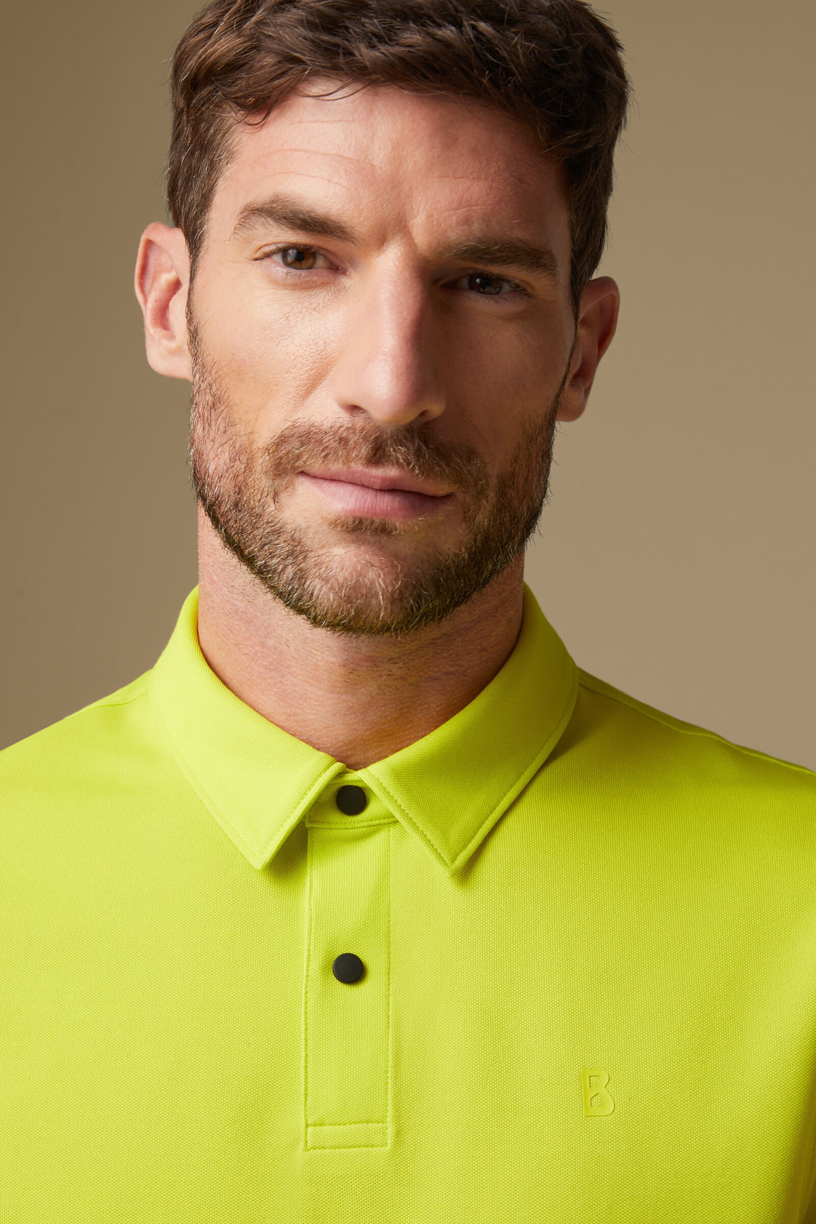 Timo Polo shirt in Lime - 4