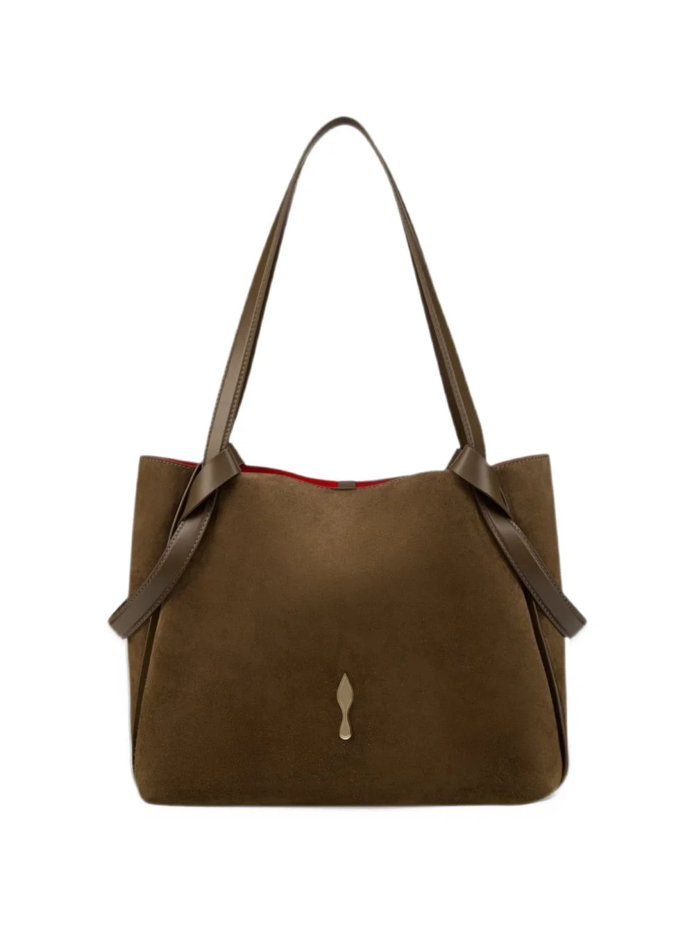 Bettina small tote bag - reversed calf leather - Silex - 1