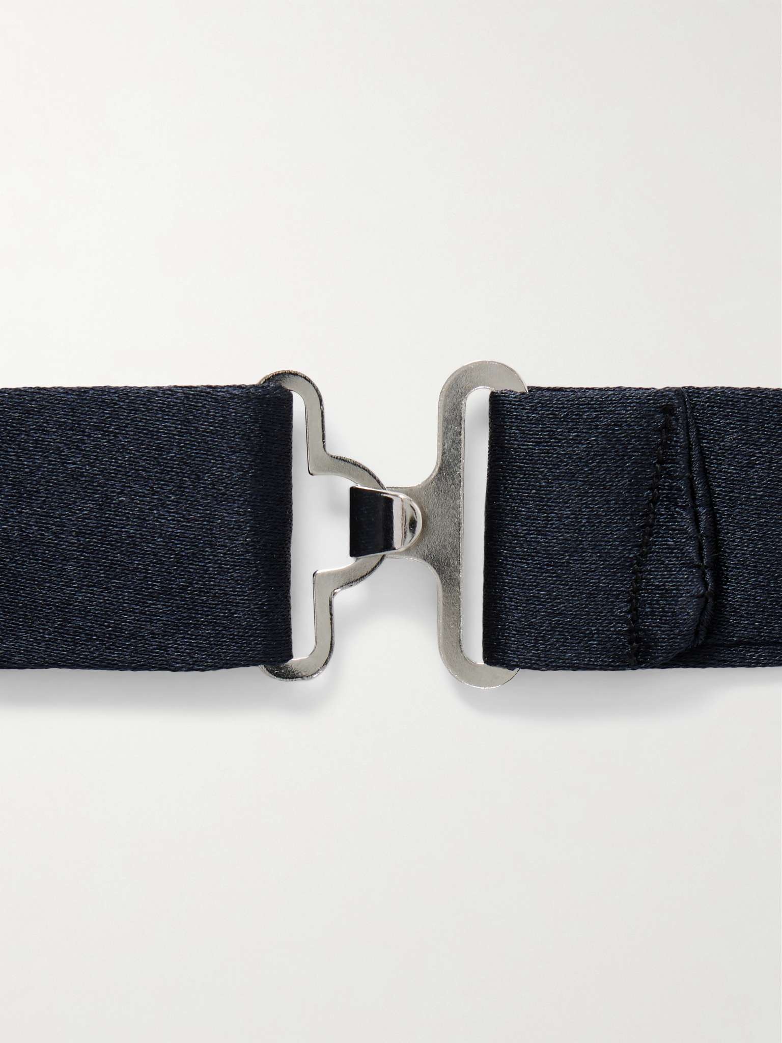 Pre-Tied Silk-Satin Bow Tie - 3