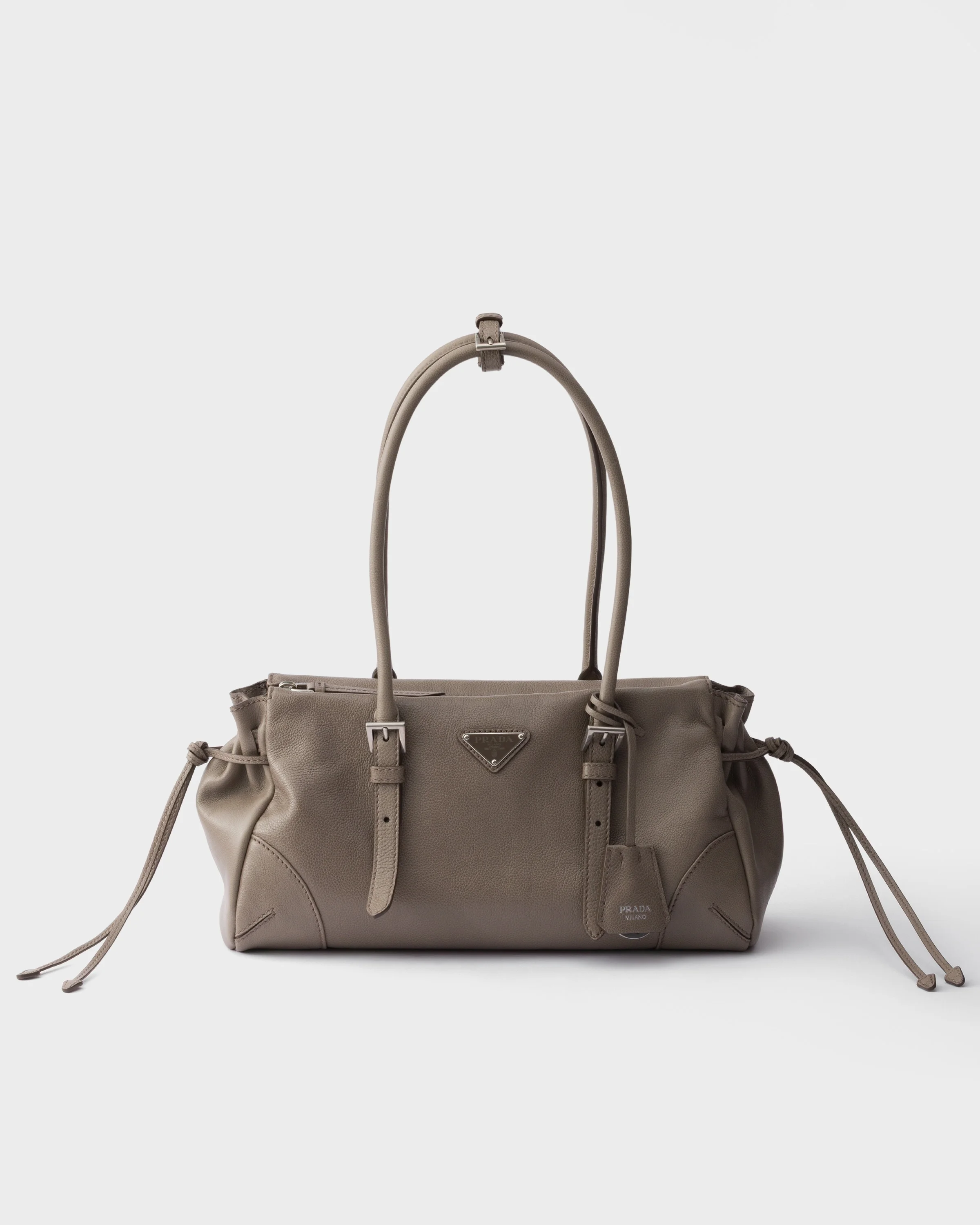 Prada Bonnie medium antiqued leather tote bag - 1