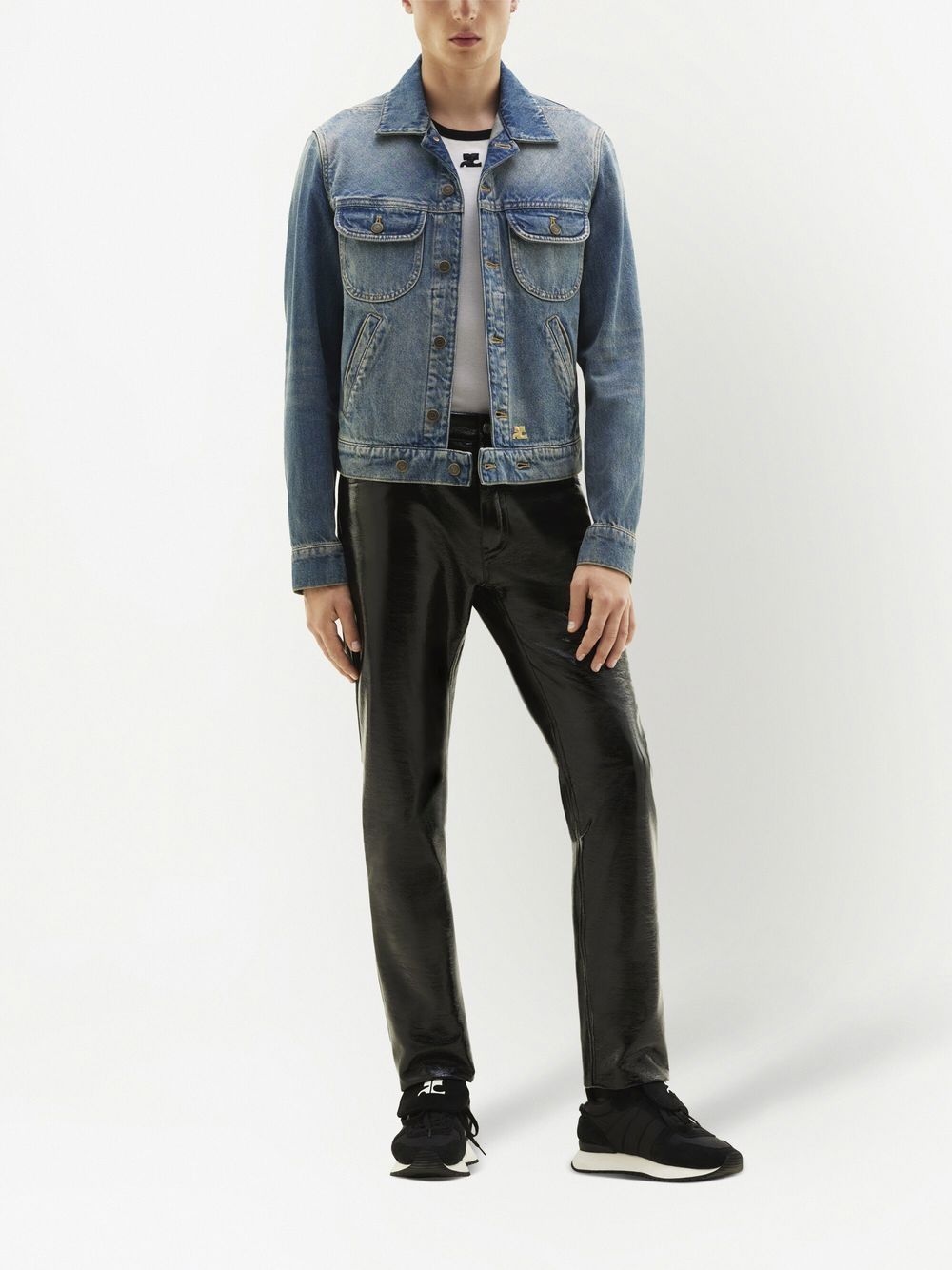 straight-leg trousers - 2