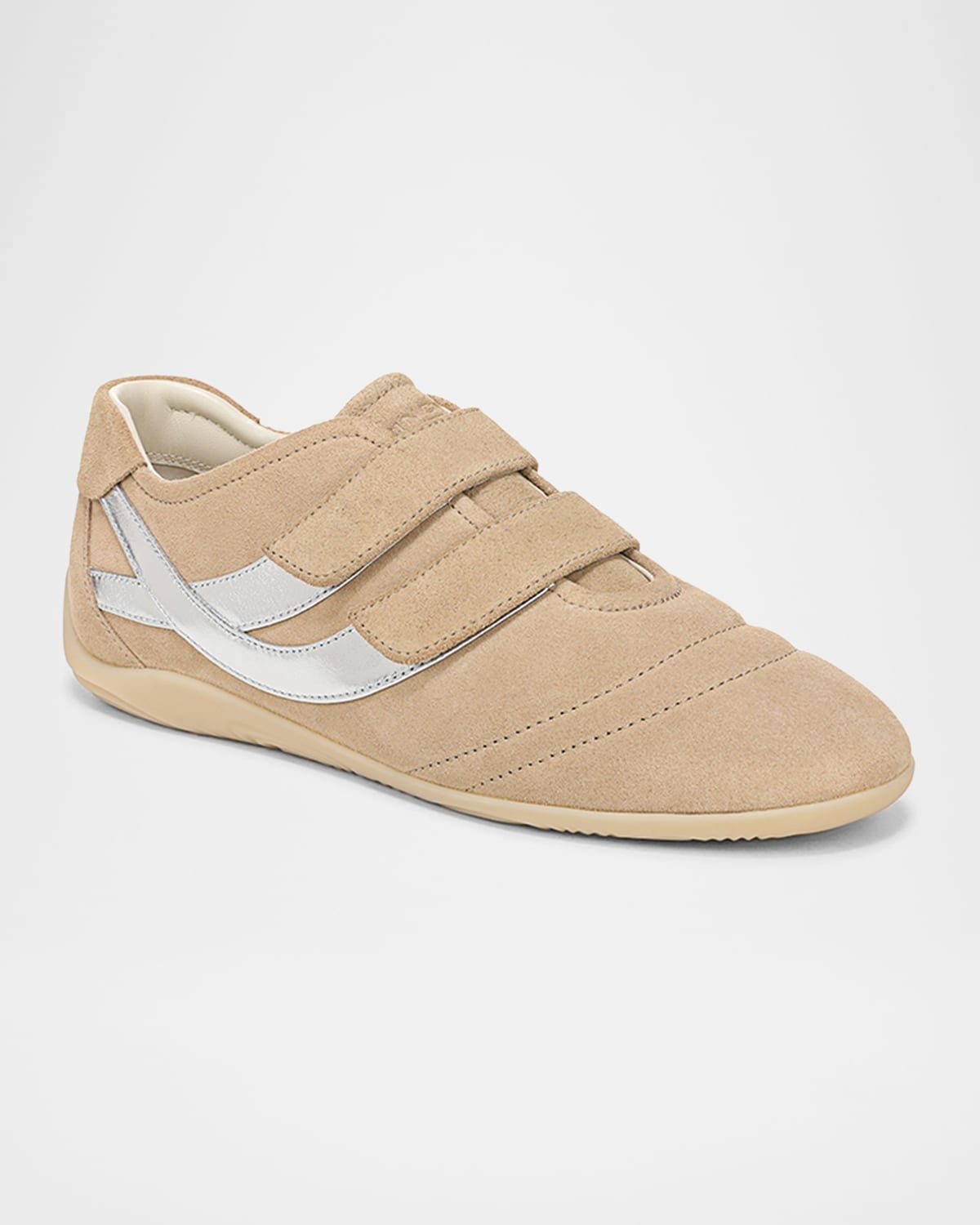 Sonic Suede Grip-Strap Sneakers - 2