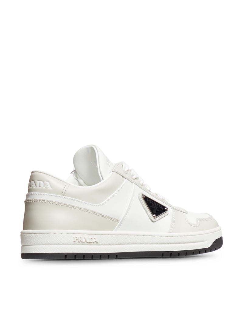 Prada Women Downtown Sneakers In Perforated Leather - 3