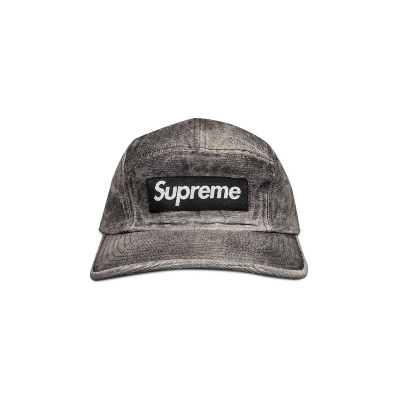 Supreme Spray Canvas Camp Cap 'Black' - 1