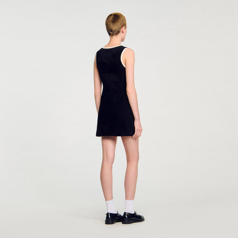 MINI VELVET KNIT DRESS 6