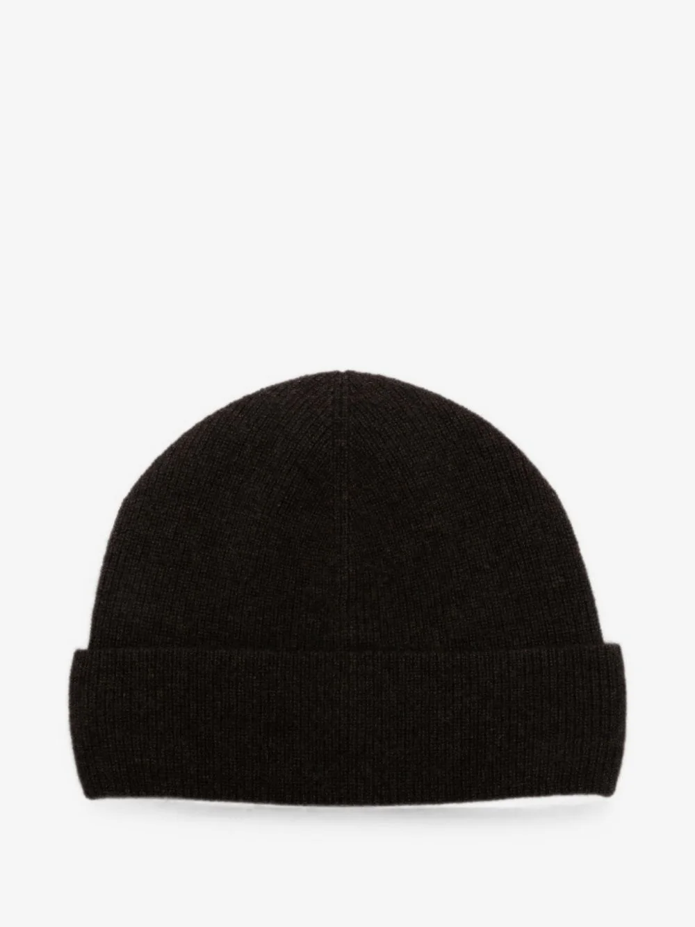 ribbed-knit cashmere beanie hat - 1