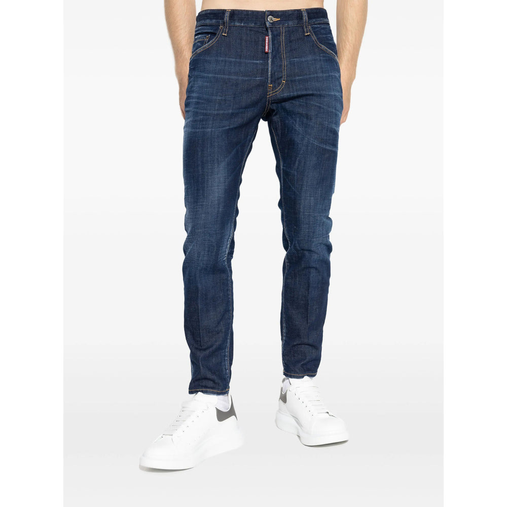 Dsquared2 Blue Denim - Tapered Jeans Men - 5
