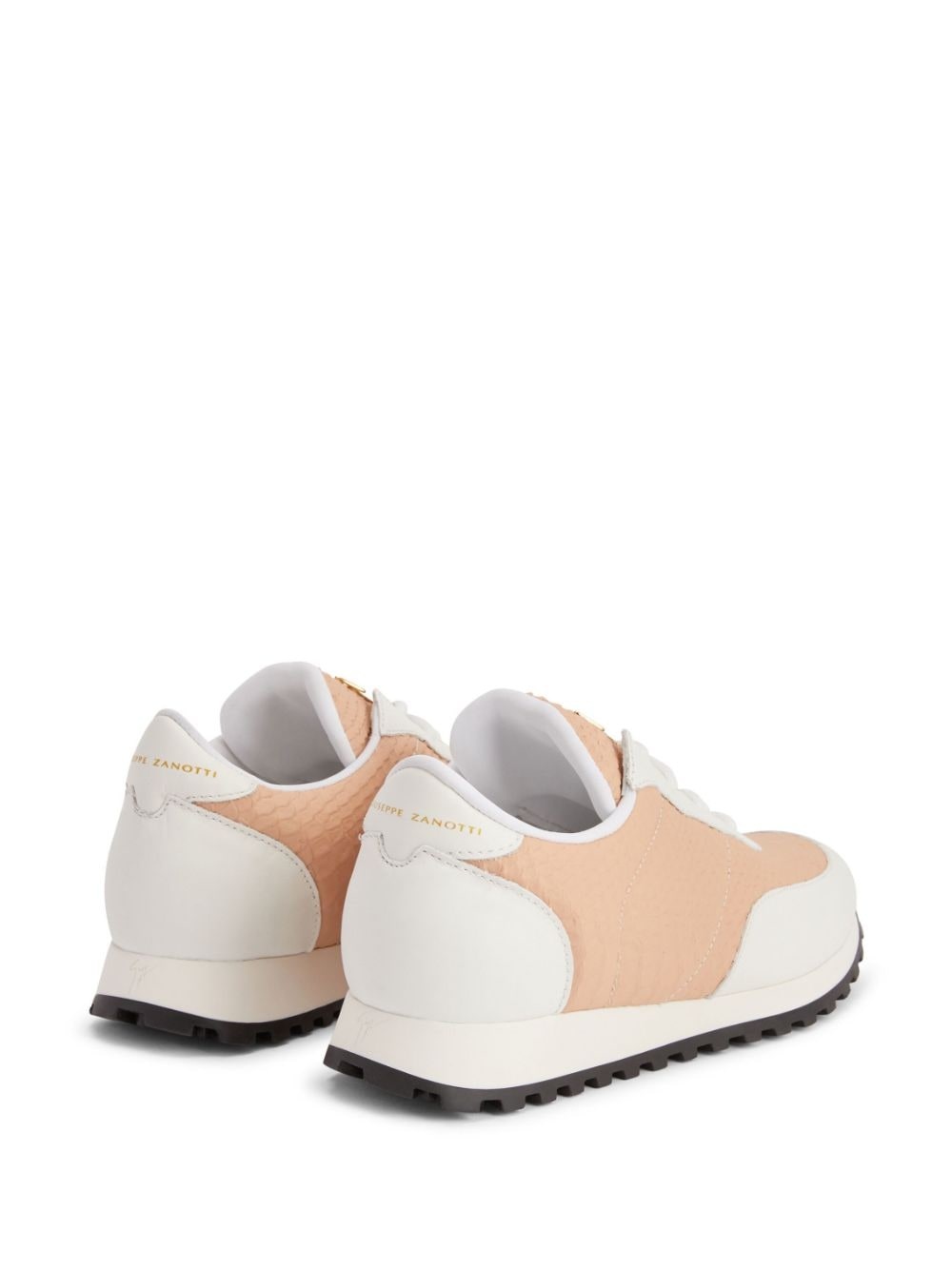 Jimi leather low-top sneakers - 3