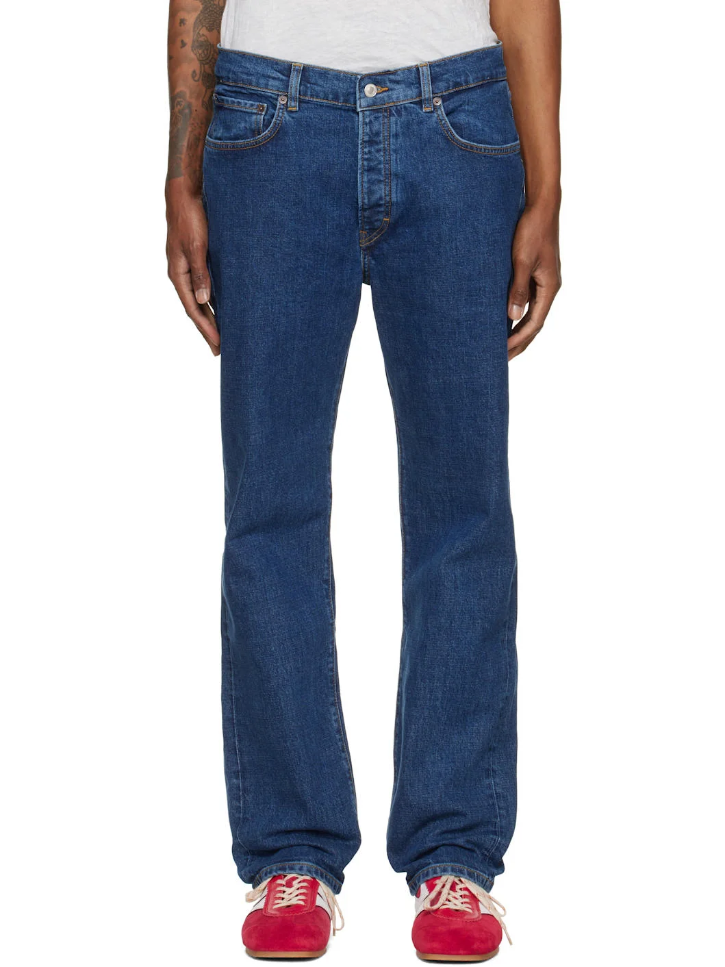 Blue Casual Jeans - 1