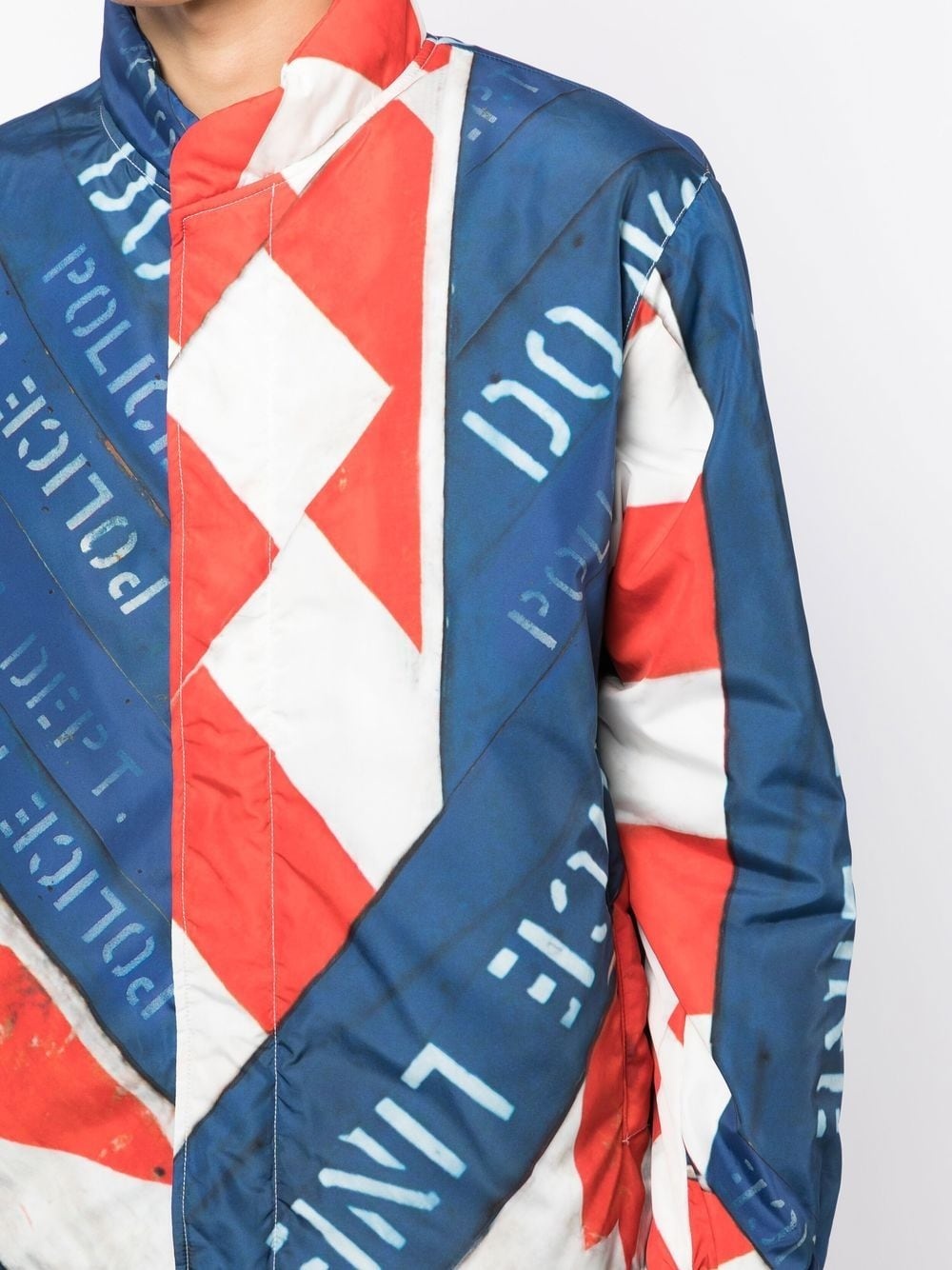 long-sleeve padded jacket - 5