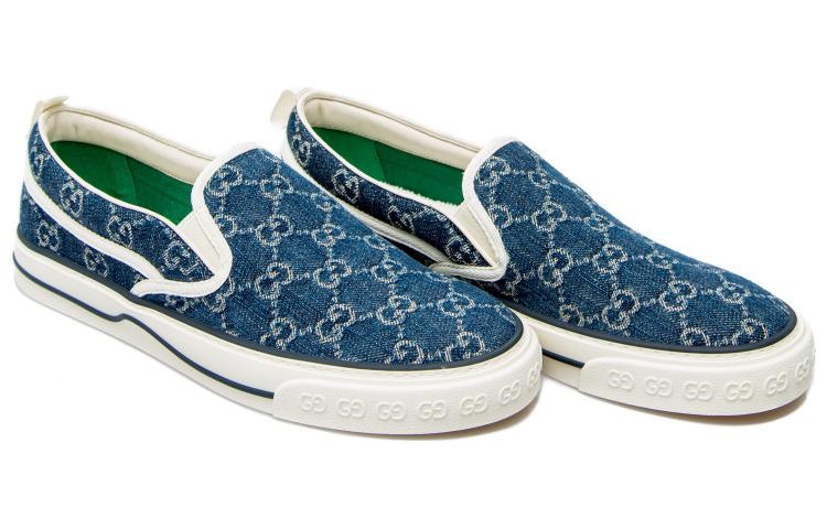 Gucci Tennis 1977 Slip-On 'Denim' 643489-2KQ20-4465 - 2