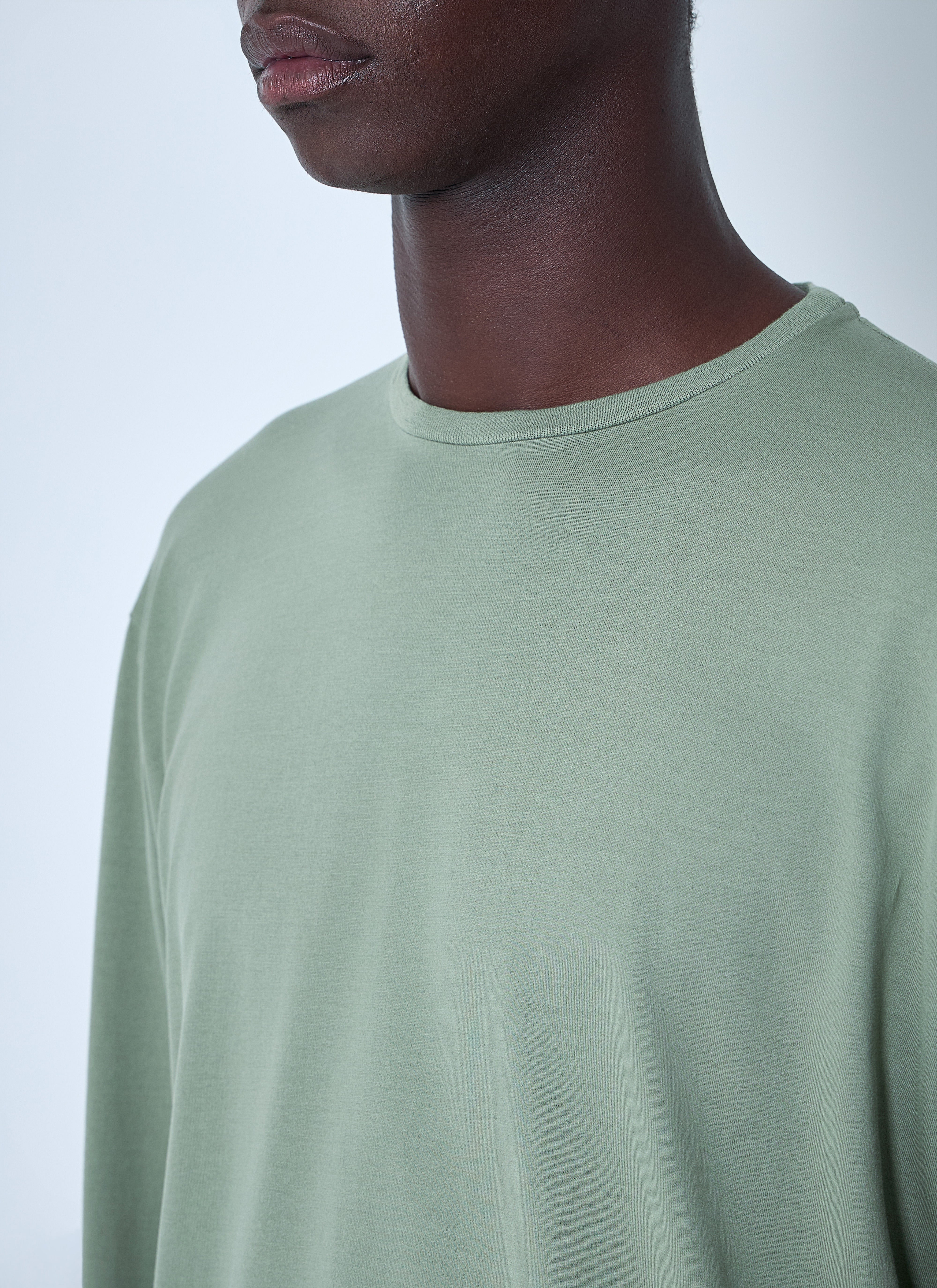 Rier Men Cotton Long Sleeve T-Shirt - 5