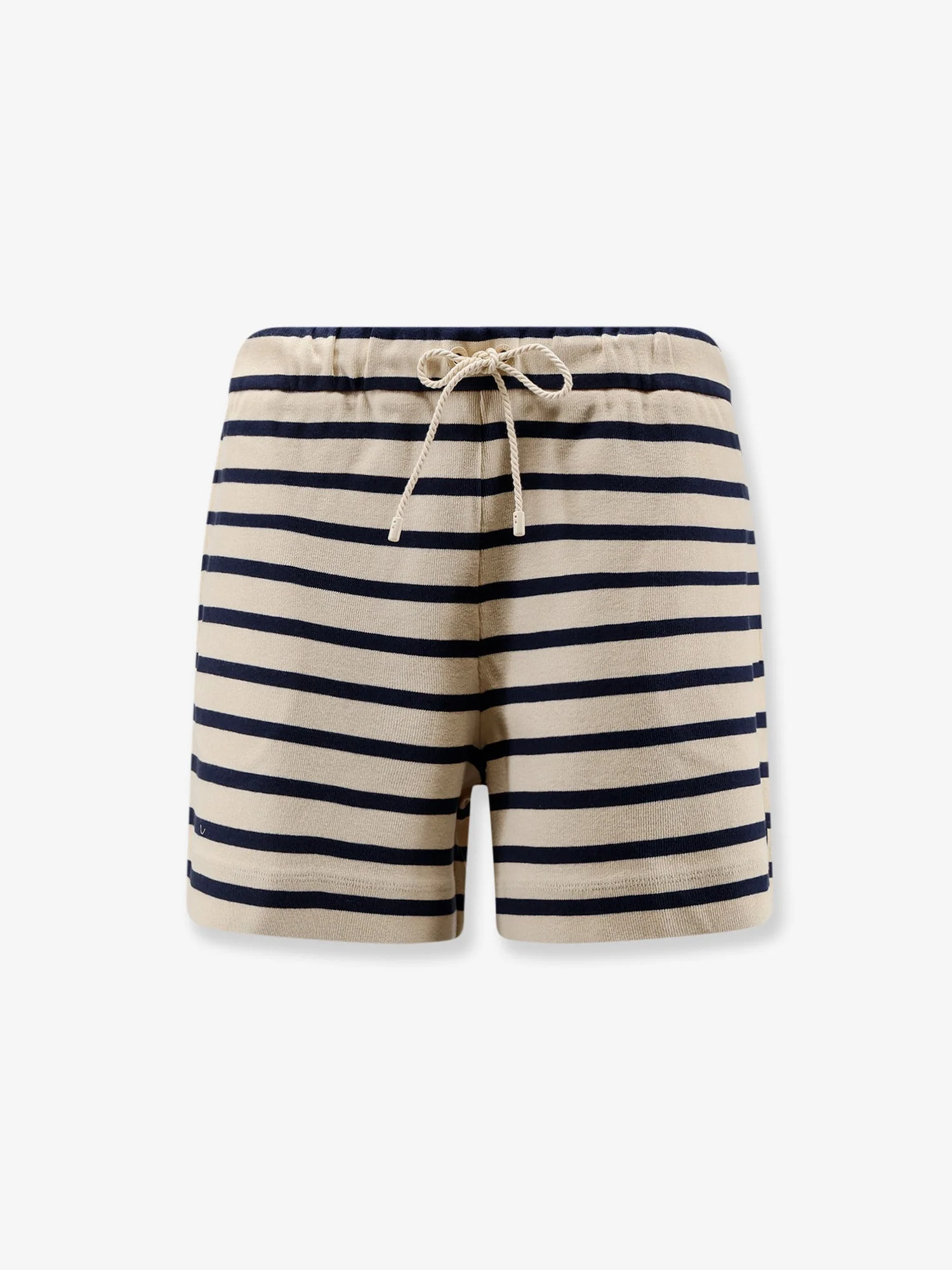 Moncler Cotton Shorts With Striped Pattern - 1