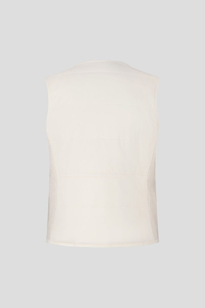 BOGNER Dahlia Quilted gilet in Off-white outlook