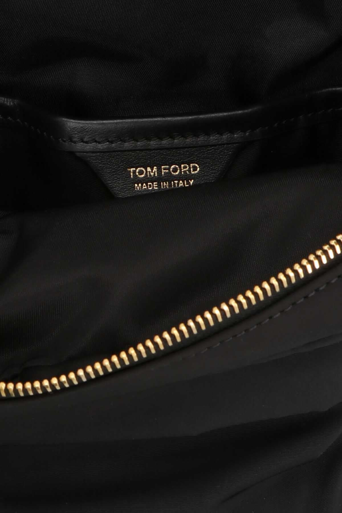 Tom Ford Men Logo Nylon Crossbody Bag - 4