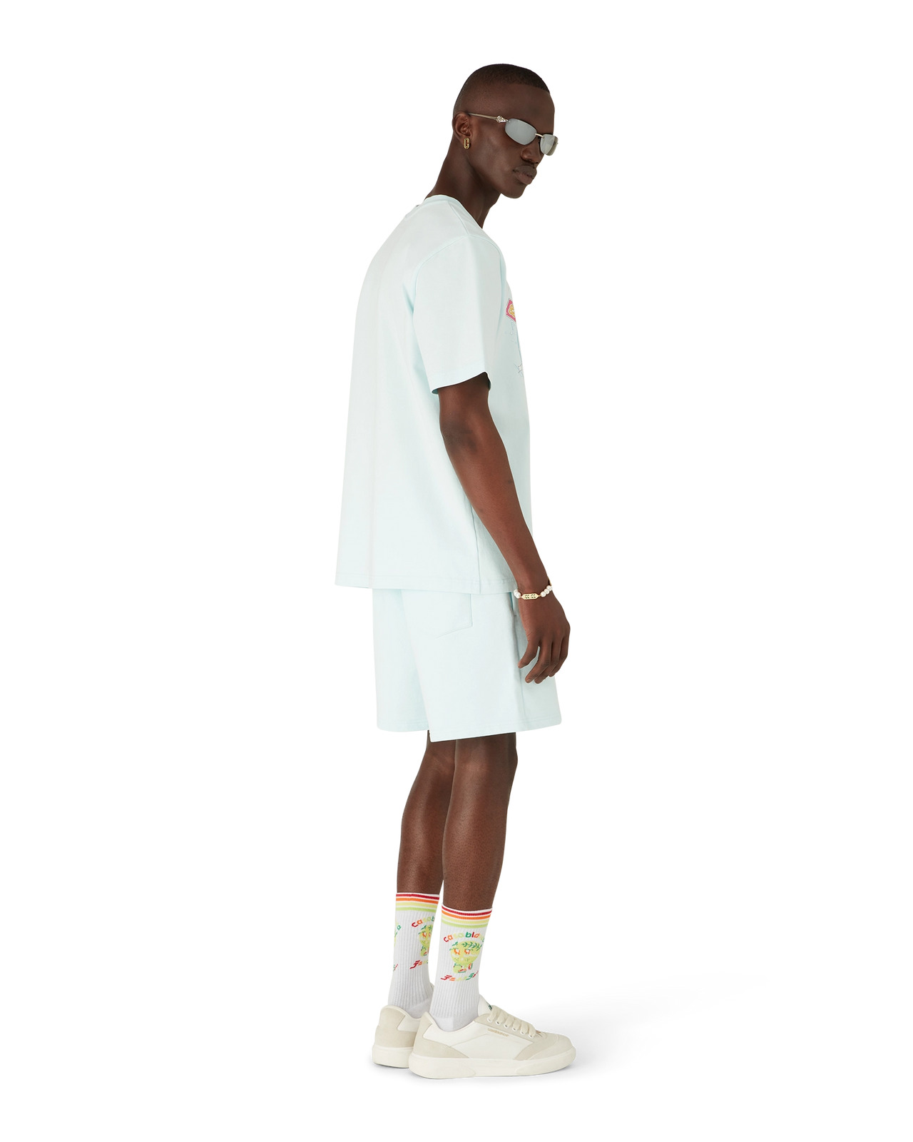 Manga Tennis Ball Short Sleeve T-Shirt | Casablanca Paris - 3