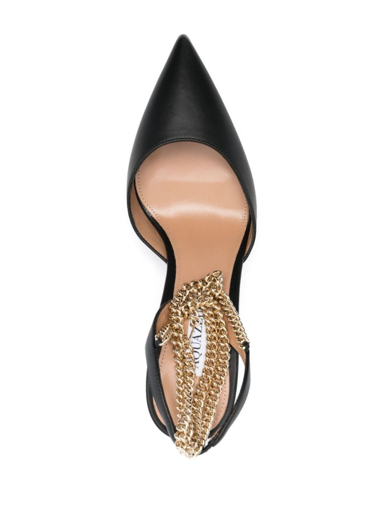 Flash 95mm leather pumps 4