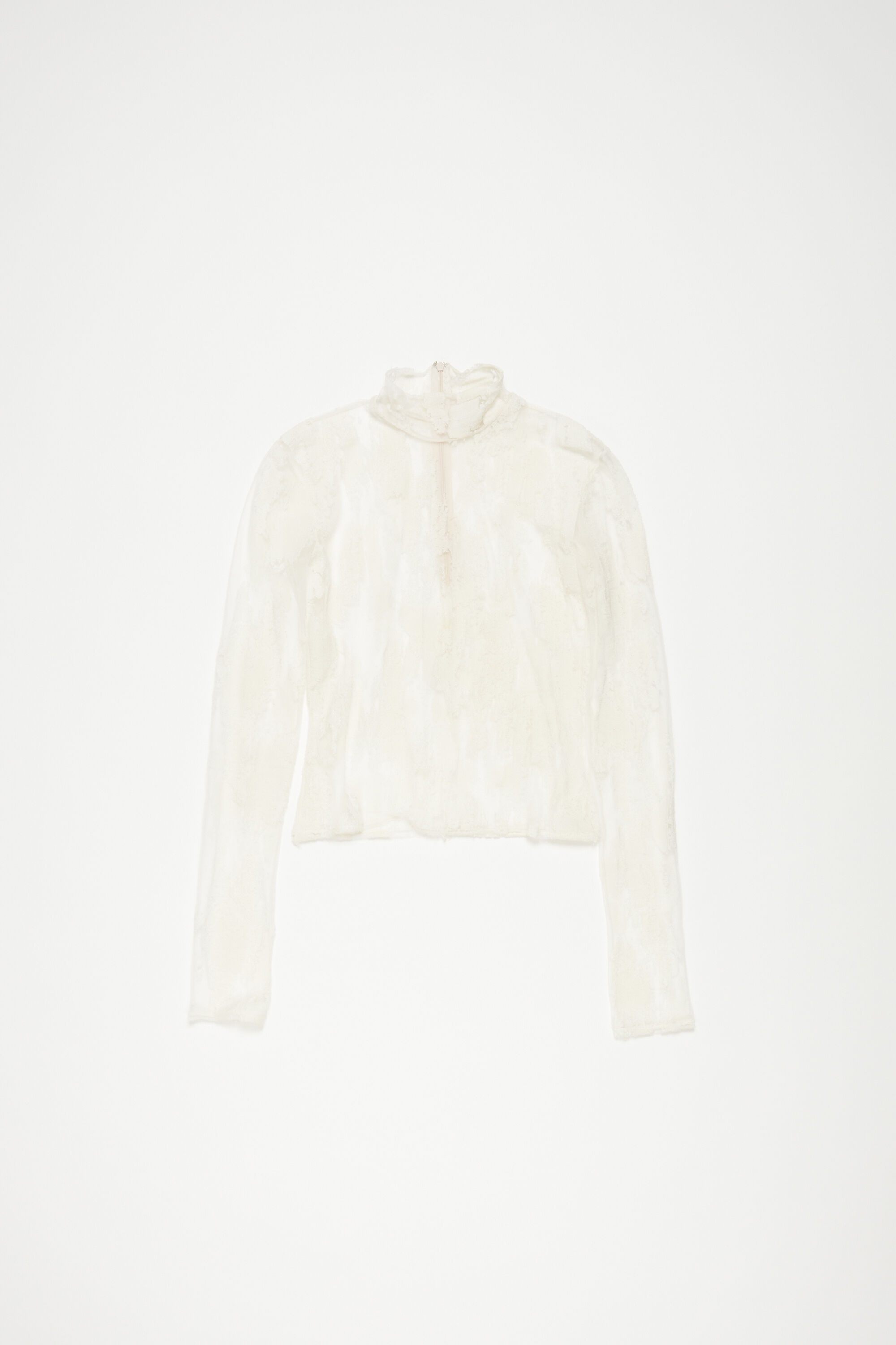 Jacquard top - Off white - 6