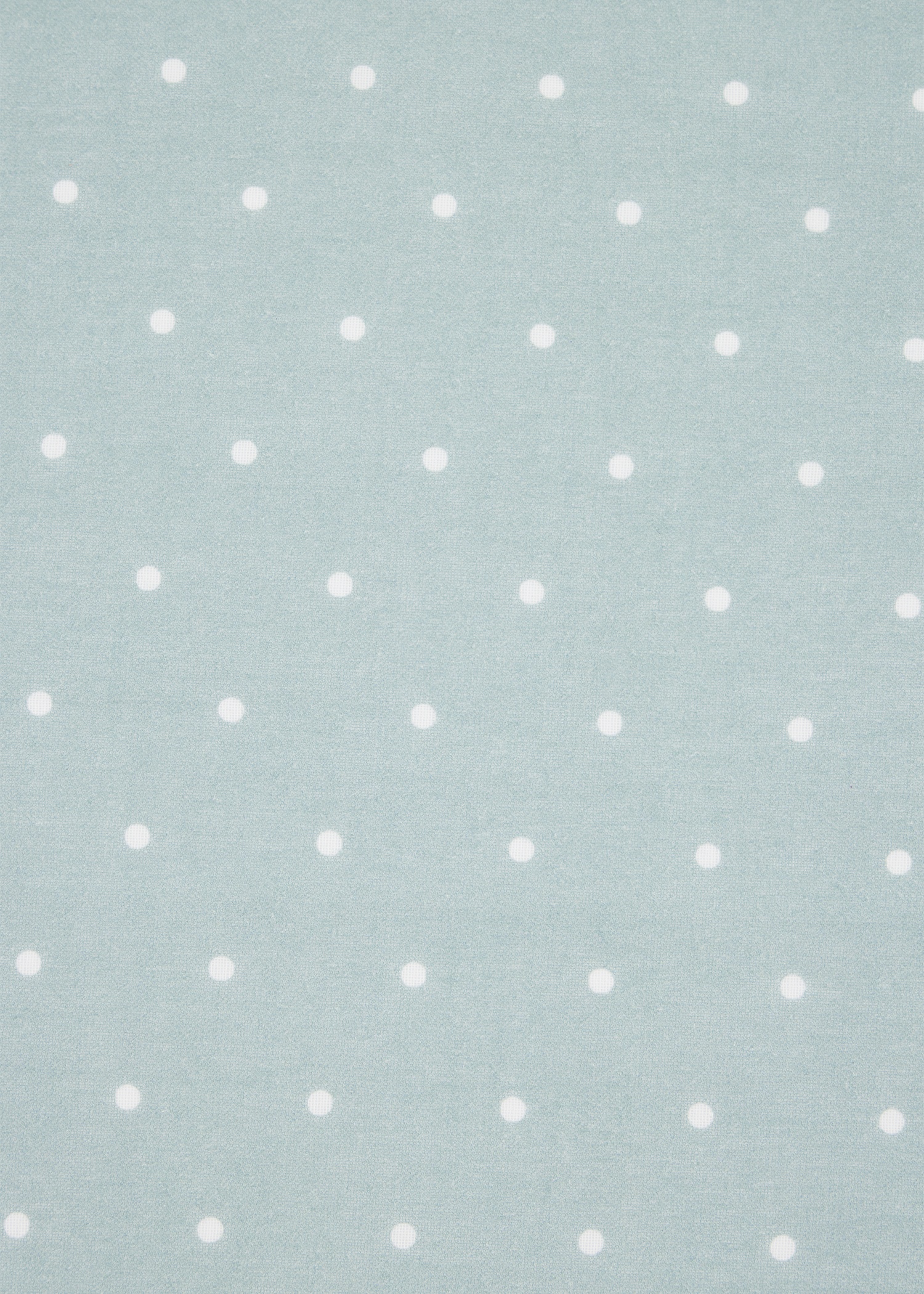 Duck Egg Blue Polka Dot Cotton Pocket Square - 4
