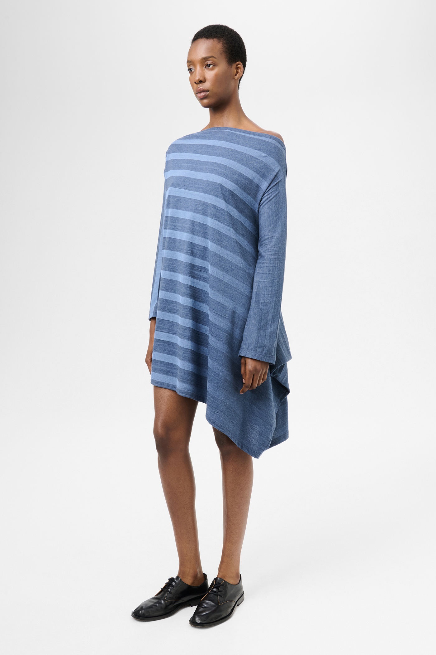 Sash Skirt 70S Jersey Wave Plisse - 6