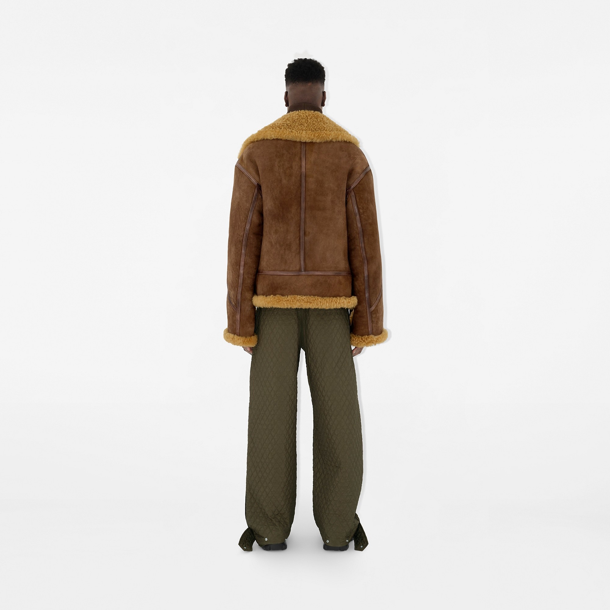 Shearling Aviator Jacket - 4