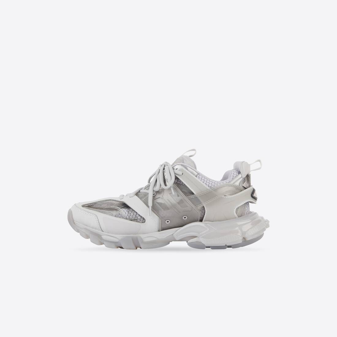Men's Track Clear Sole Sneaker in Grey - 4