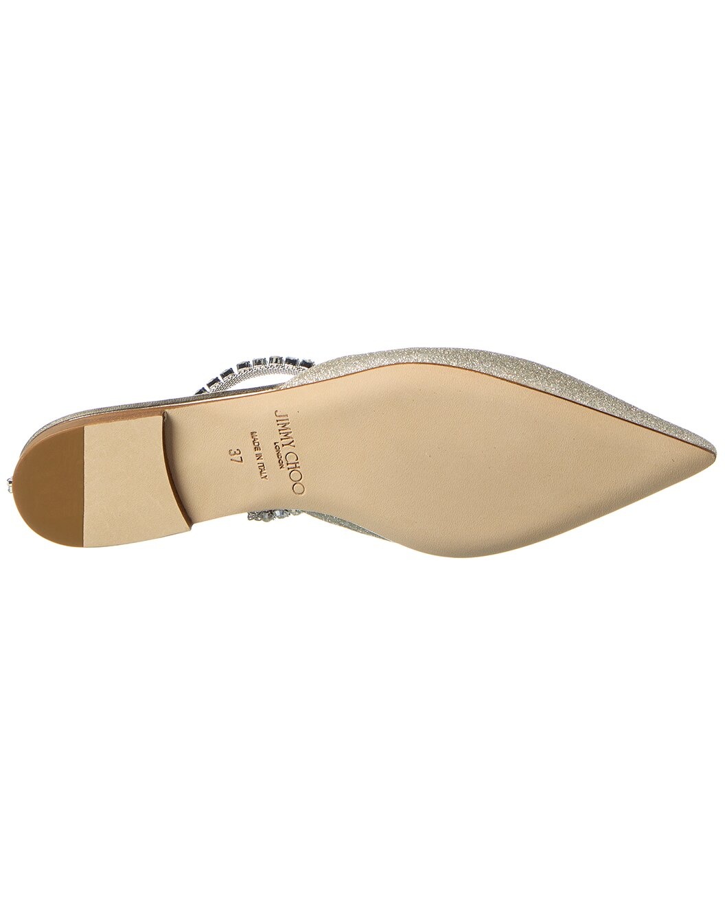 Jimmy Choo Saeda Glitter Flat - 4