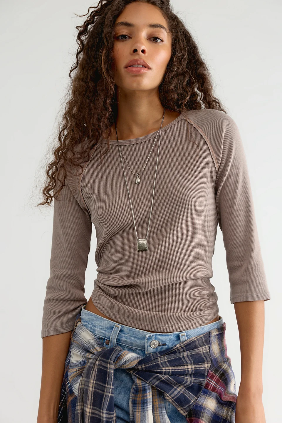 We The Free Easy Does It Three-Quarter Sleeve Top - 1