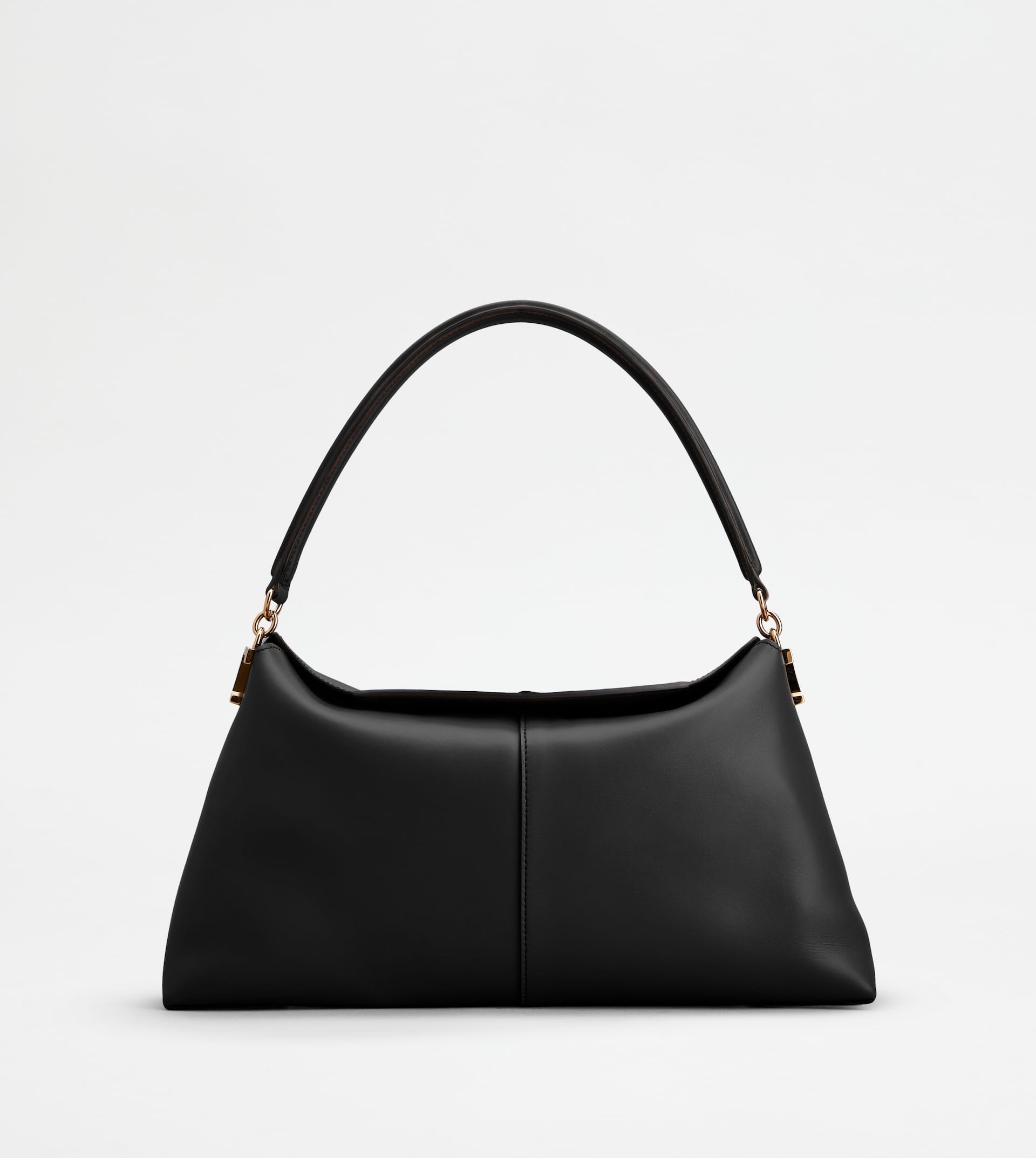 Tod's - T Case Bauletto in Leather Small, Black, - Bags